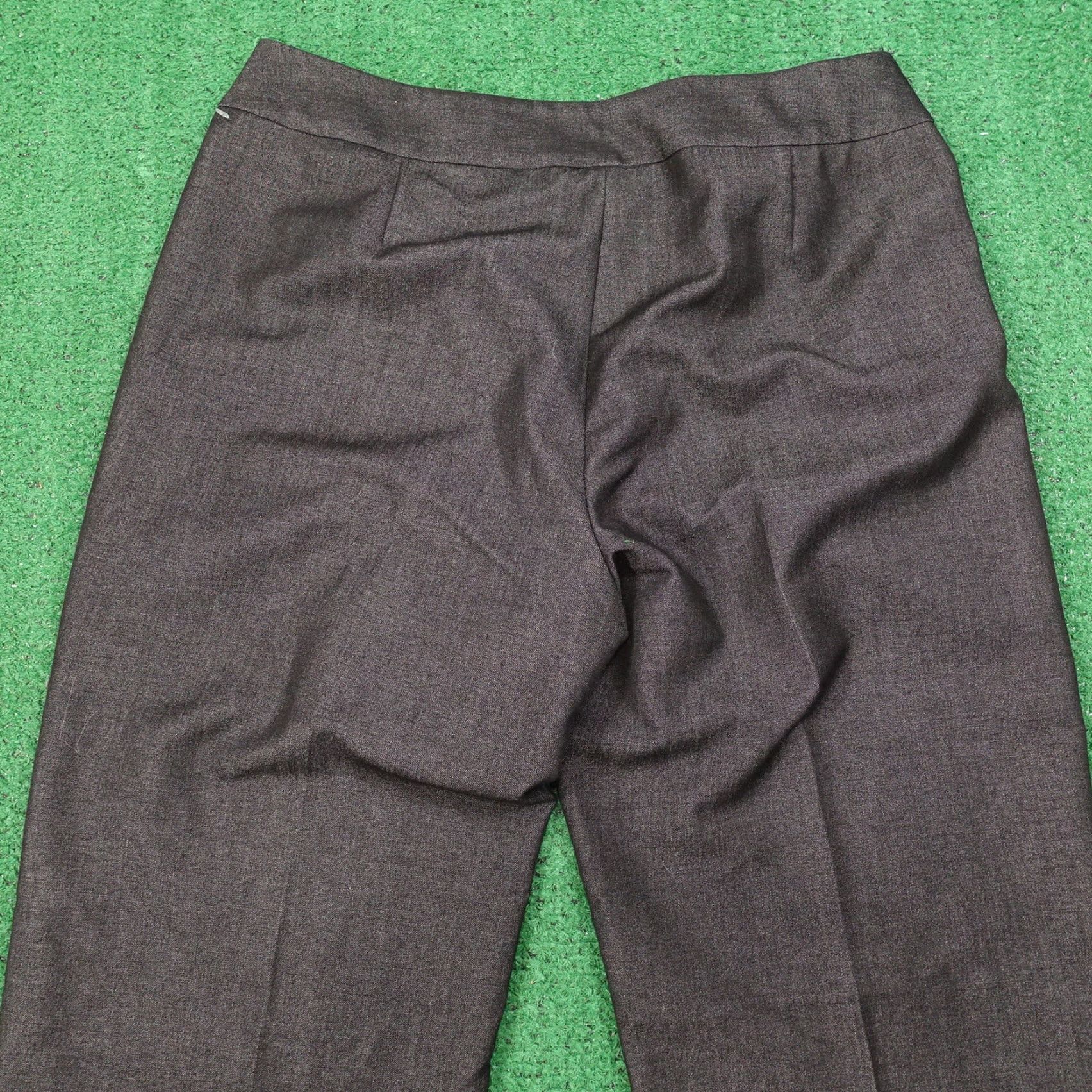 Nine West VINTAGE NINE WEST Pants Charcoal Grey Dress Pants Women Size 12 34" WAIST 31" INSEAM Gray Ladies Dress Pants Size 34" / US 12 / IT 48 - 6 Thumbnail