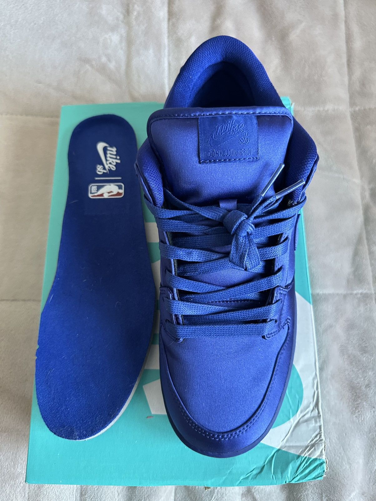 NBA Nike SB Dunk Low ‘NBA’ Deep Royal Blue Size US 10.5 / EU 43-44 - 4 Thumbnail