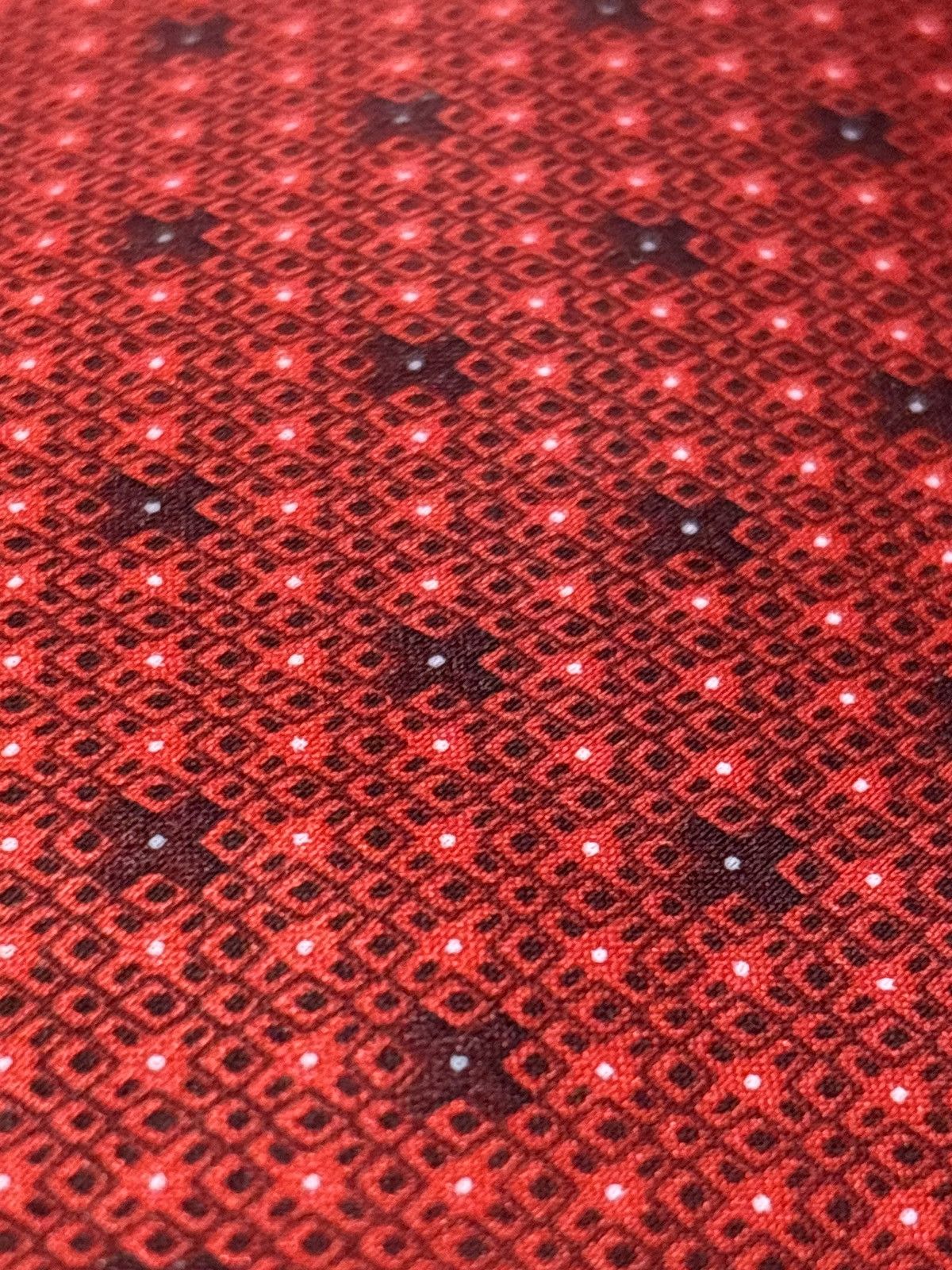 Stefano Ricci Stefano Ricci x A. Taghi Exclusive Red Silk Tie Size ONE SIZE - 6 Thumbnail