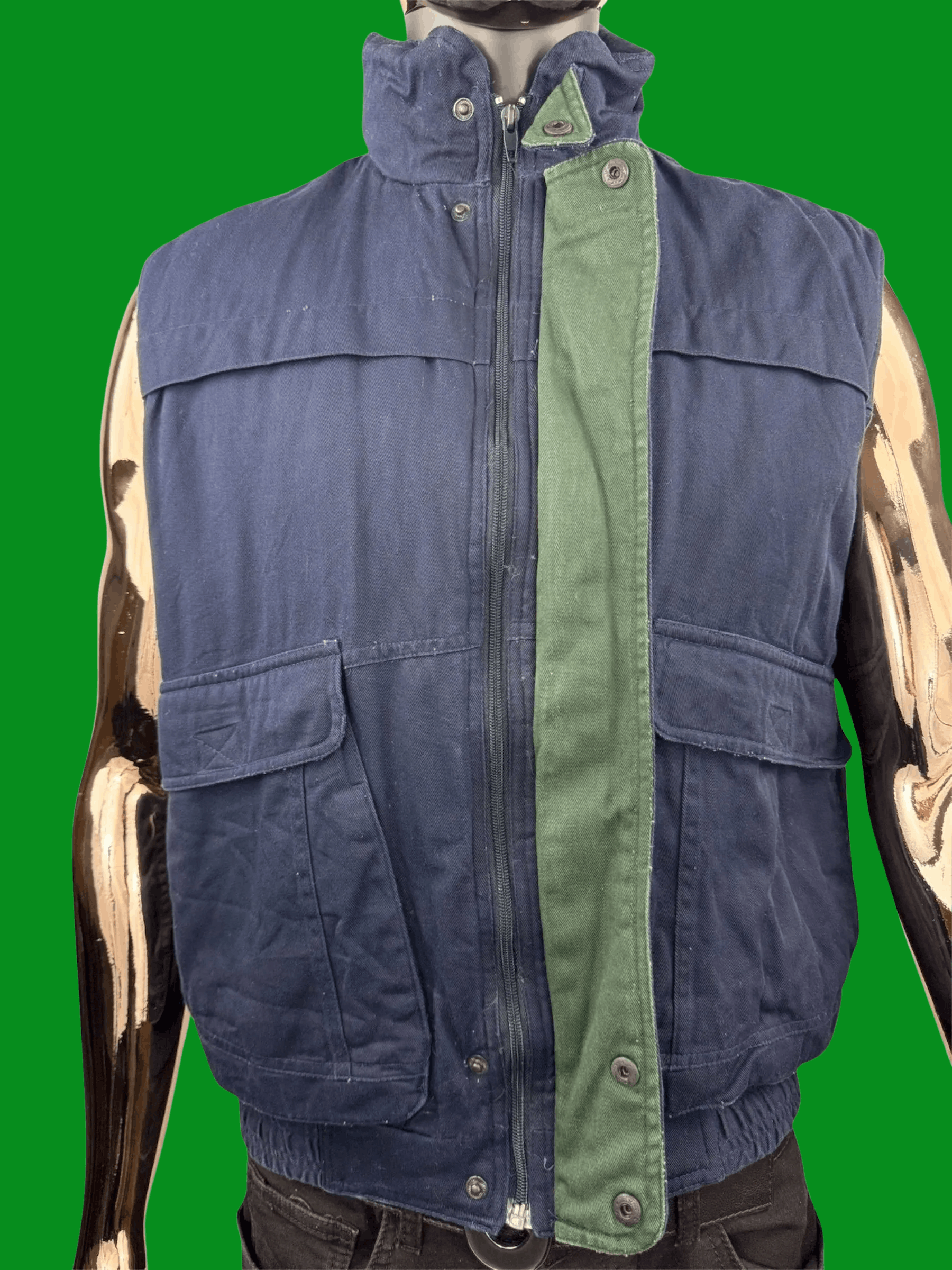 Vintage VTG North Bay LTD Canvas Utility Vest – Warm Insulated Size US M / EU 48-50 / 2 - 3 Thumbnail