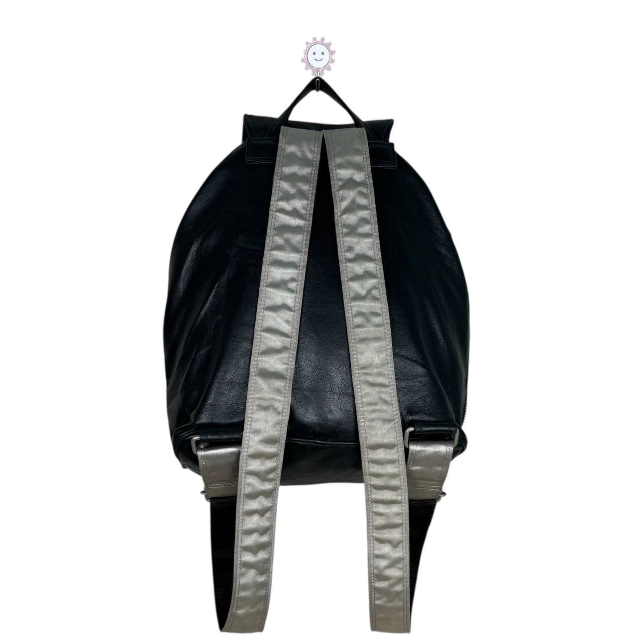 Jean Paul Gaultier Vintage Jean Paul Gaultier JPG Logo Nylon Leather Backpack Size ONE SIZE - 2 Thumbnail