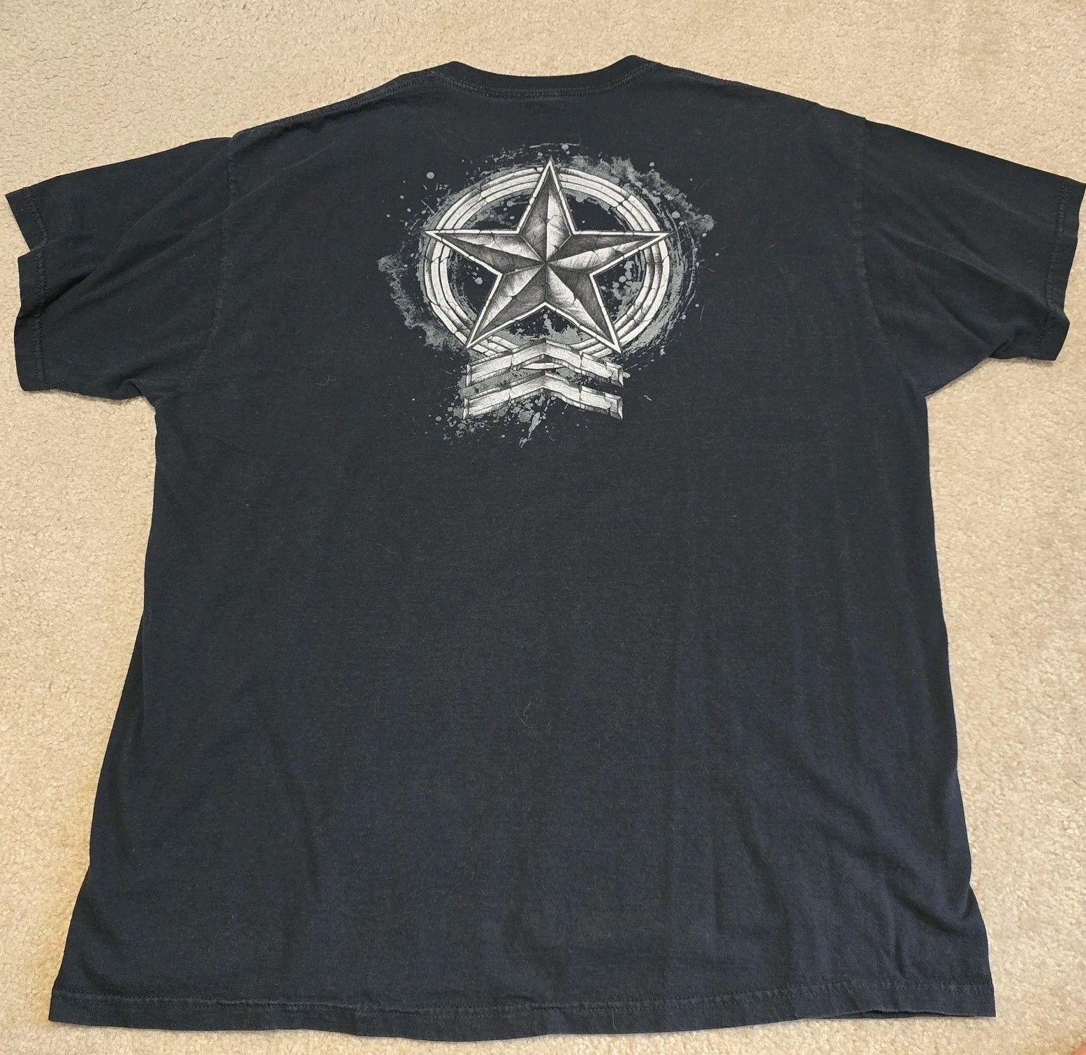 Other Sinister Brand Skull Wings Crossbones Star Graphic T-Shirt Size US XL / EU 56 / 4 - 8 Thumbnail