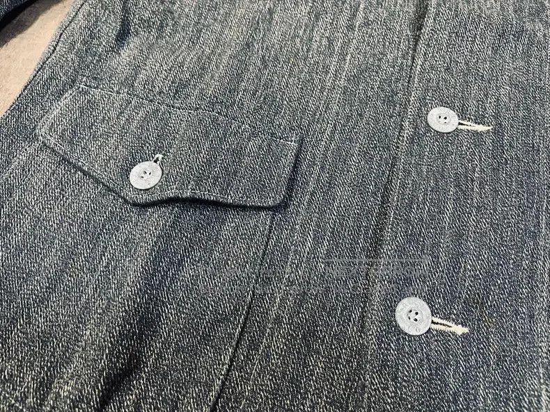 RRL Ralph Lauren RRL Ralph Lauren Pepper salt premium grey workwear jacket Size US L / EU 52-54 / 3 - 3 Thumbnail