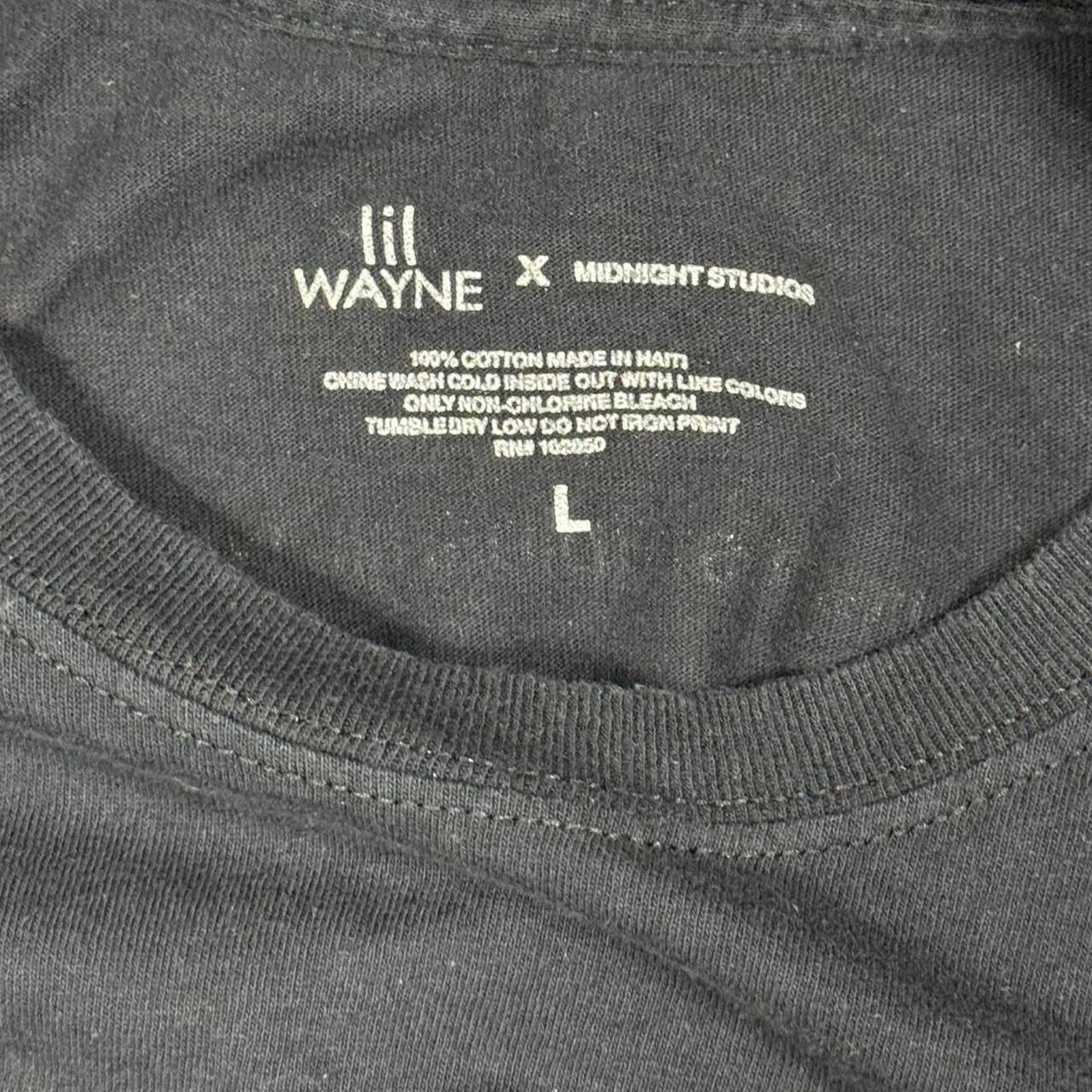 Midnight Studios MIDNIGHT STUDIOS X LIL WAYNE X THA CARTER V “HI MOM” TEE: Size US L / EU 52-54 / 3 - 3 Thumbnail