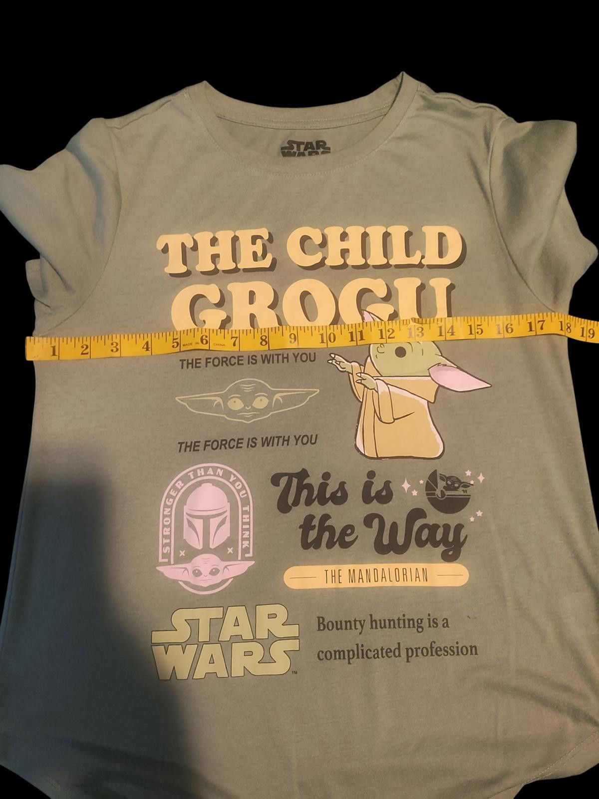 Star Wars The Child Grogu The Mandalorian Graphic T-Shirt Size L / US 10 / IT 46 - 6 Thumbnail