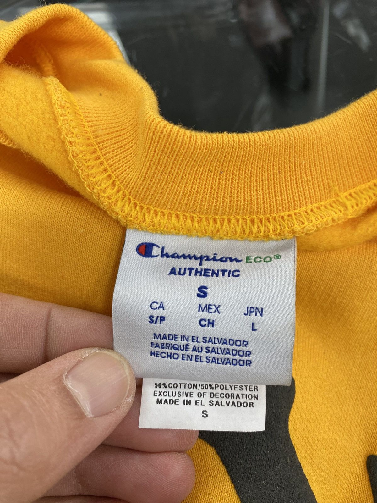 Cactus Plant Flea Market × Champion CPFM x yams day champion crewneck small authentic yellow Size US S / EU 44-46 / 1 - 6 Thumbnail