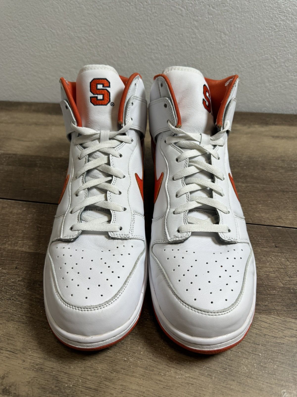 Nike Nike Mens Dunk High ID Syracuse Leather US Size 14 Sneakers Size US 14 / EU 47 - 3 Thumbnail