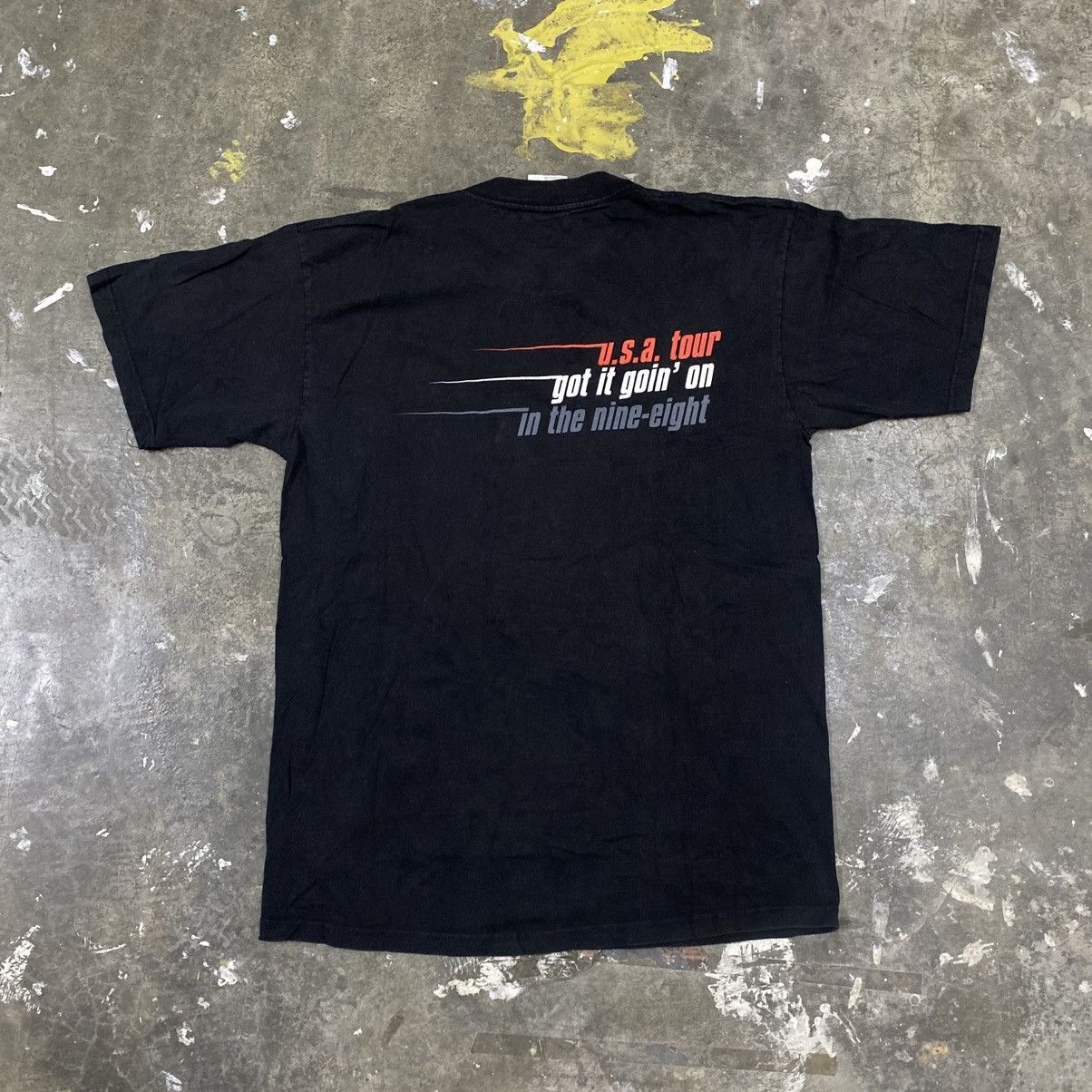 Rap Tees Vintage 1998 Backstreet Boys Promo Tour Tee Band Rap Size US L / EU 52-54 / 3 - 3 Thumbnail
