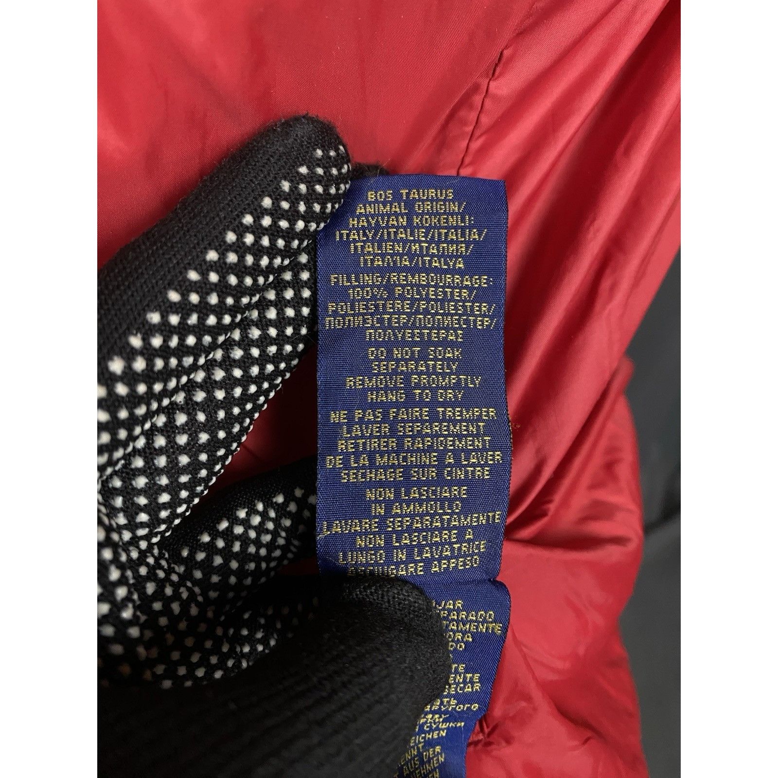 Polo Ralph Lauren Polo Ralph Lauren Men's Red Quilted Jacket Size L Size US L / EU 52-54 / 3 - 13 Thumbnail
