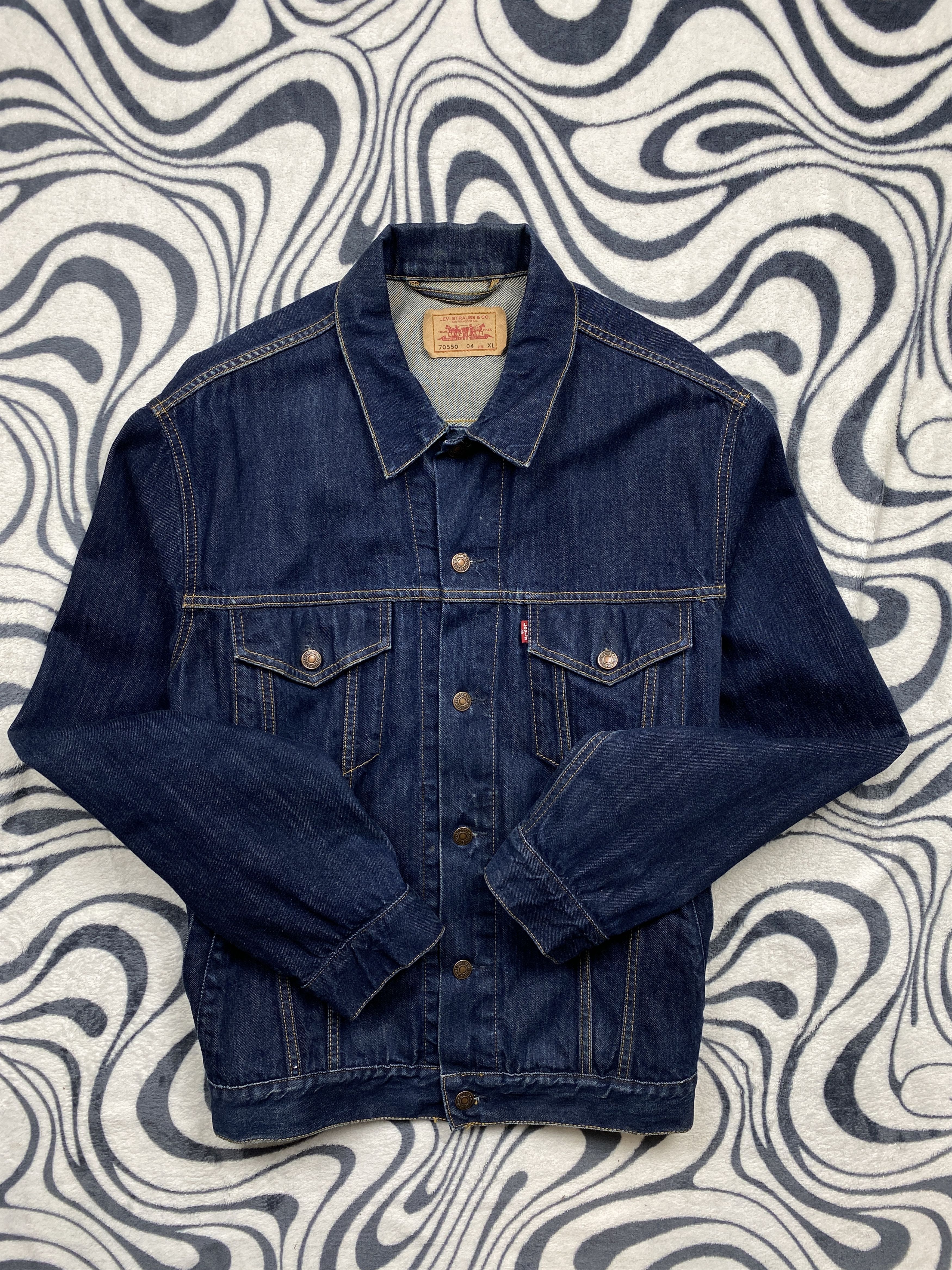Levis Vintage Mens Denim Jacket Jeans Y2K