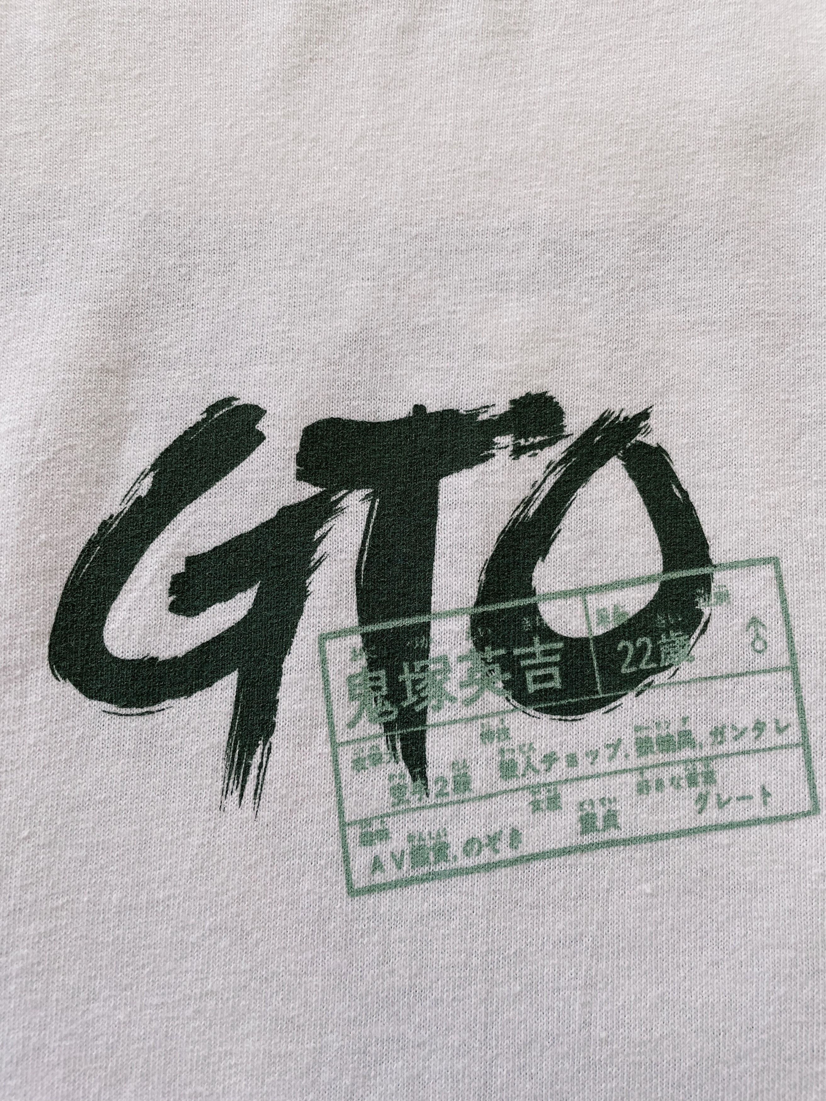 Vintage Vintage Y2K GTO Great Teacher Onizuka Tokyopop Promo T-shirt Size US XL / EU 56 / 4 - 6 Thumbnail