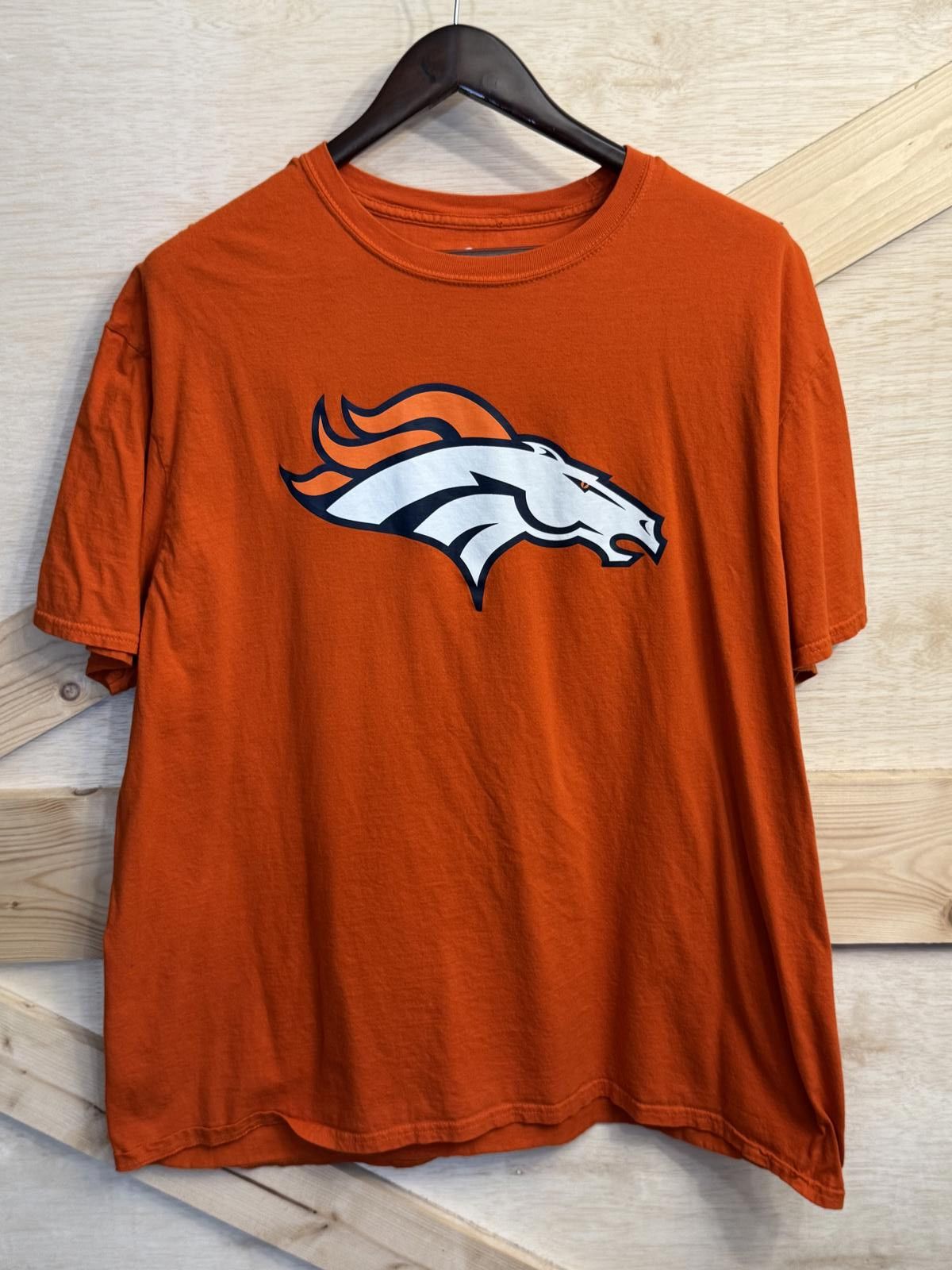 Designer NFL Team Apparel Fanatics Denver Broncos Men’s T-Shirt 2XL Size US XXL / EU 58 / 5 - 1 Thumbnail
