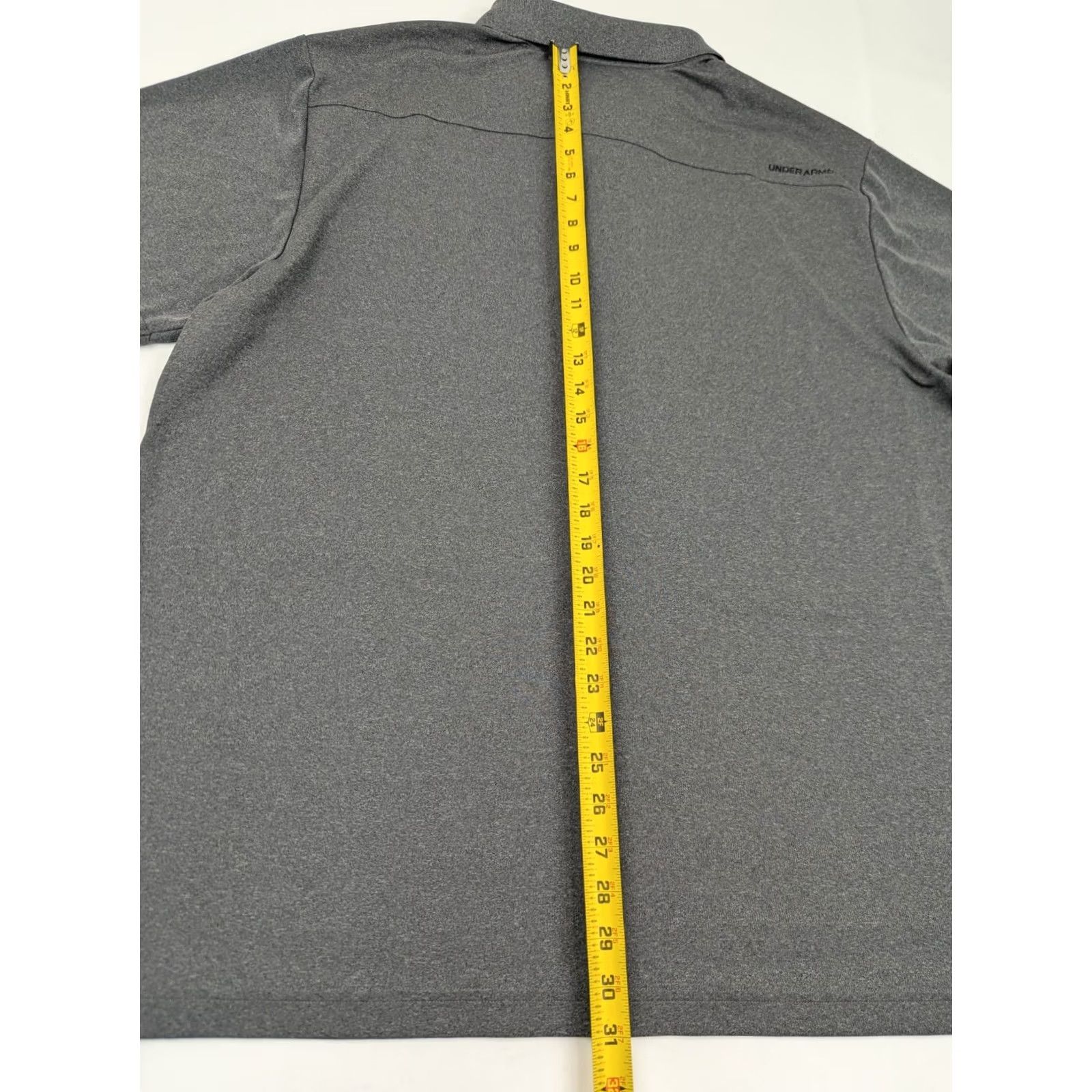 Under Armour Under Armour HeatGear Loose Polo Shirt Men 3XL Gray Short Sleeve Polo Shirt, HeatGear, 3XL, Gray, Short Sleeve, Polo, Men, Loose Fit Size US XXL / EU 58 / 5 - 7 Thumbnail