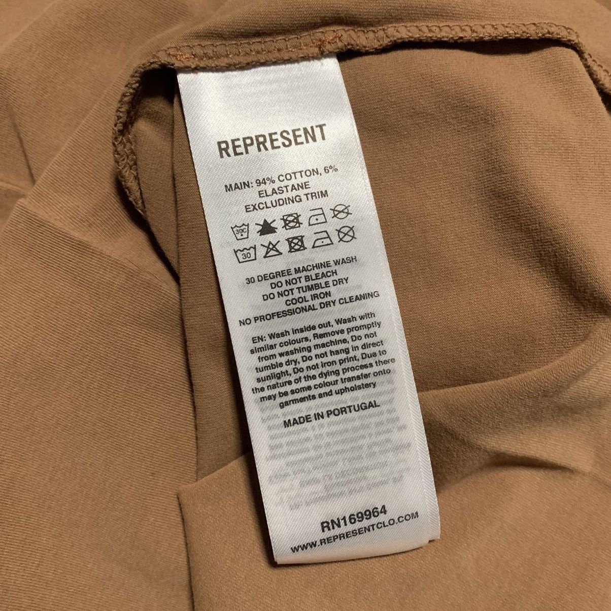 Represent Clo. Represent XS 247 Motion Oversized Rust Tee Size US XS / EU 42 / 0 - 7 Thumbnail
