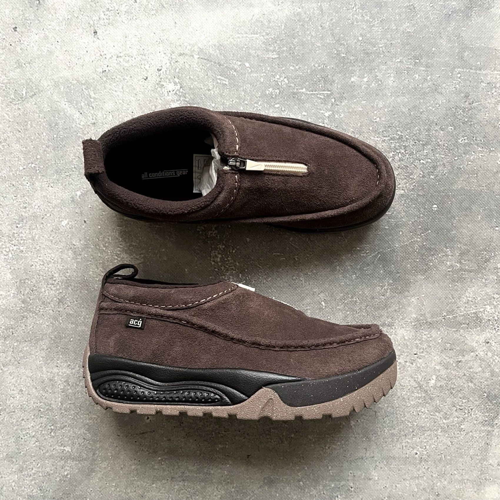 Nike Nike ACG Izy Slip On Men’s Size 8.5 US 42 42.5 EU Brown Suede Sneaker Nike ACG Izy Mens Shoes Brown Slip On Low Top 2024 Size US 8 / EU 41 - 2 Thumbnail