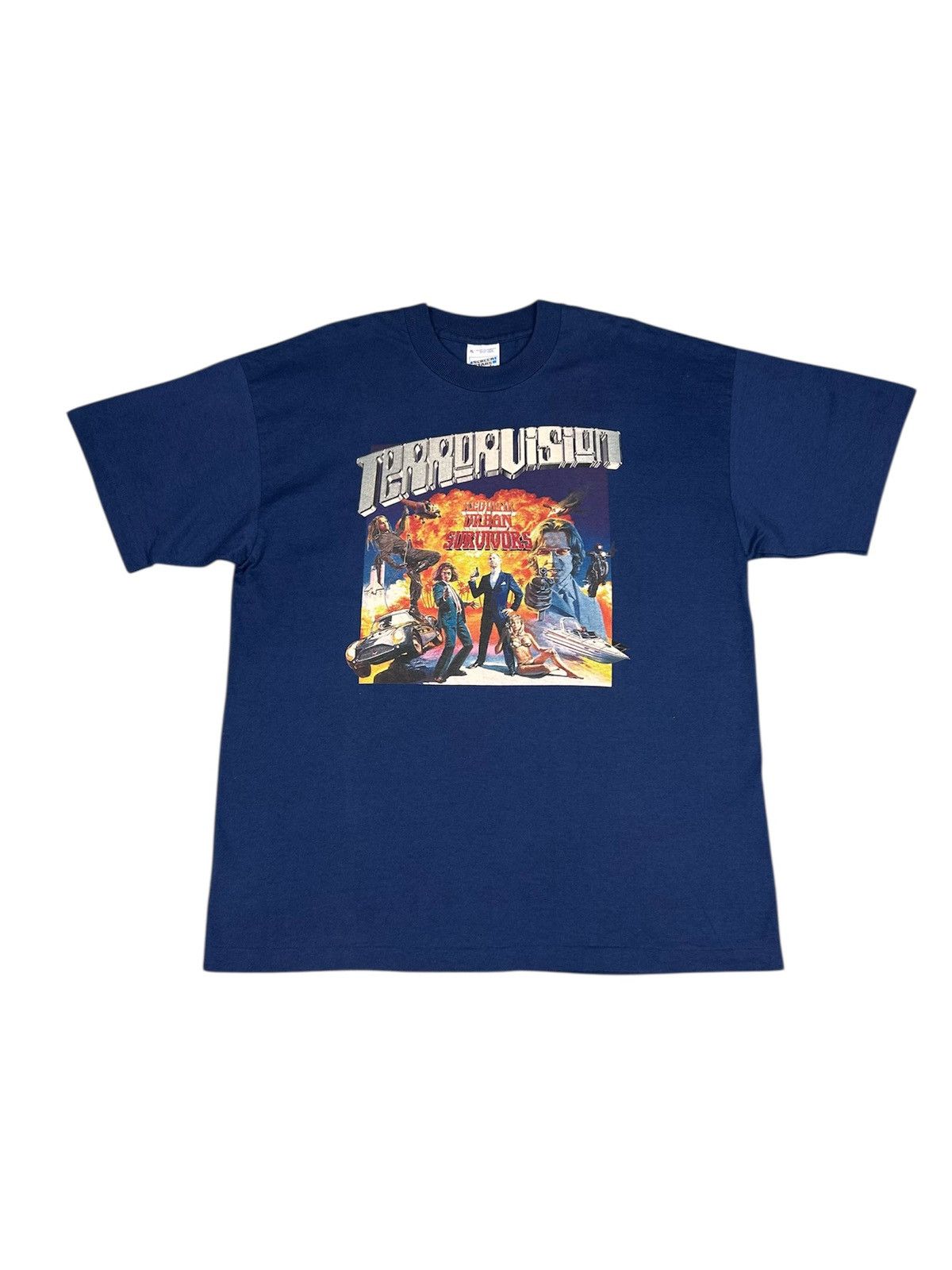 Band Tees Vintage 90’s Terrorvision Band T-Shirt Size US XL / EU 56 / 4 - 1 Thumbnail