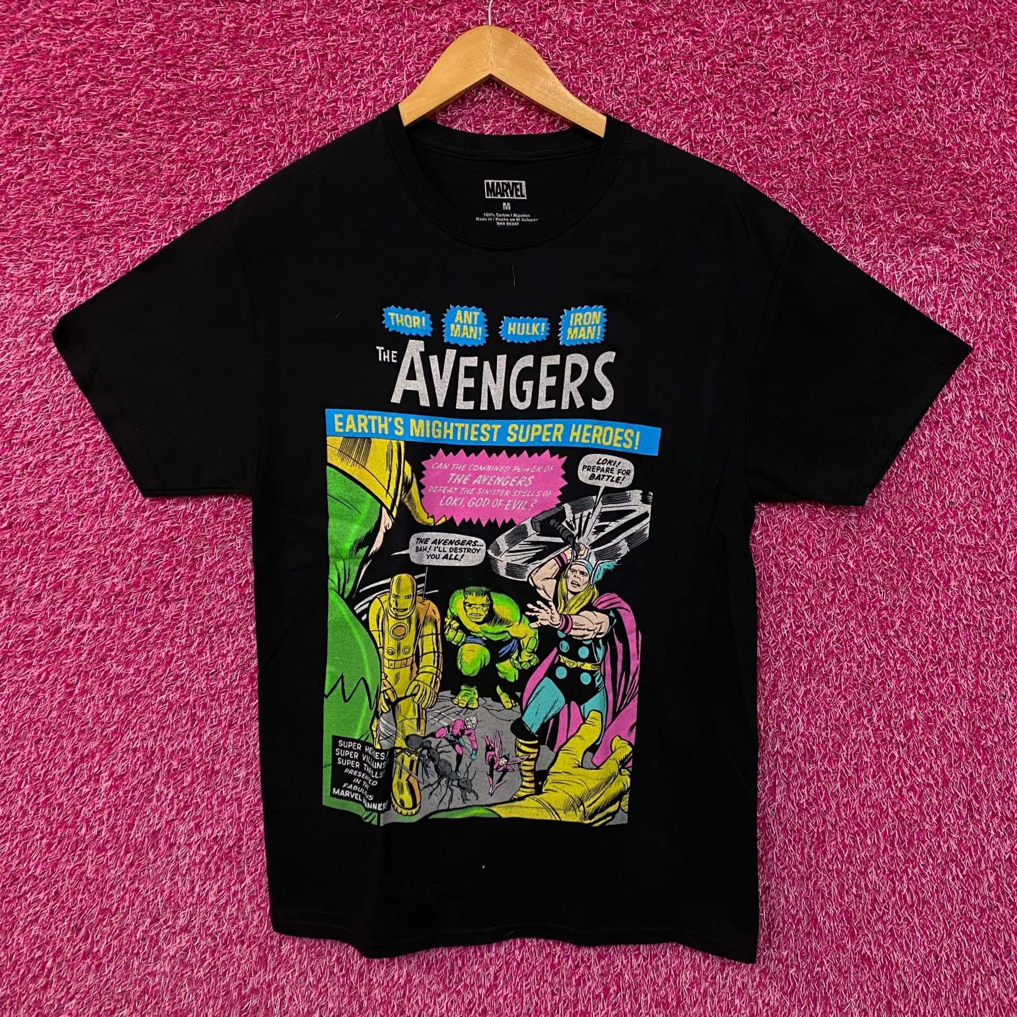 Marvel Comics Avengers Earth's Mightiest Superheroes Tshirt size medium Size US M / EU 48-50 / 2 - 1 Thumbnail