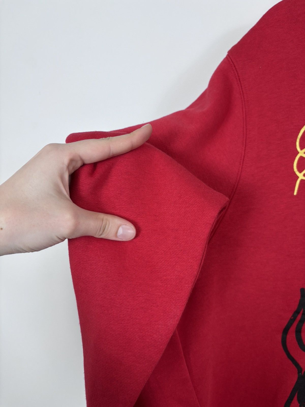 Ed Hardy Ed Hardy NWT Chinese Dragon Tattoo Big Logo Red Hype Hoodie Size US XL / EU 56 / 4 - 10 Thumbnail