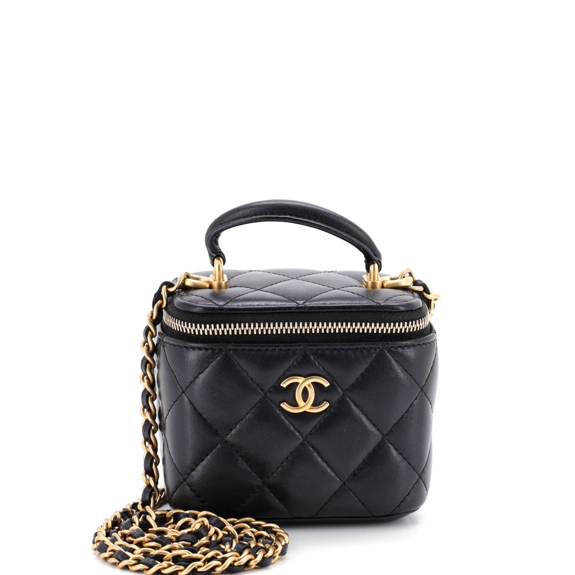 Chanel Classic Top Handle Vanity Case with Chain Size ONE SIZE - 1 Thumbnail