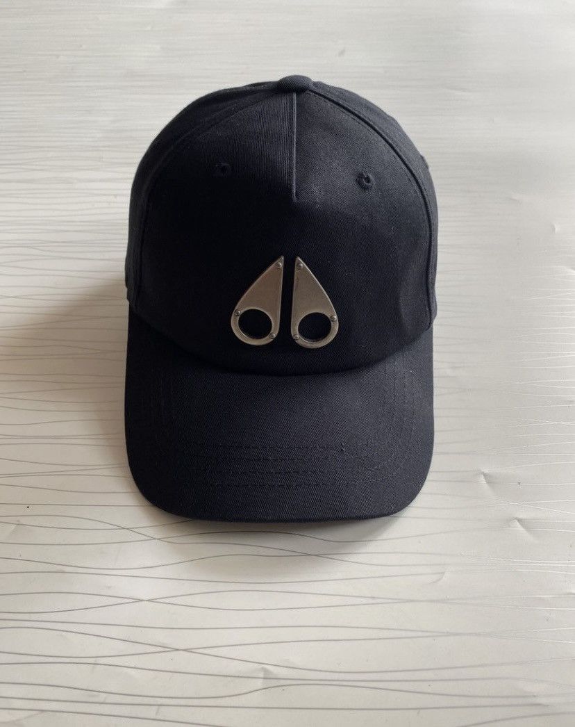 Moose Knuckles Moose Knuckles Logo Icon Black Cap Size ONE SIZE - 2 Thumbnail