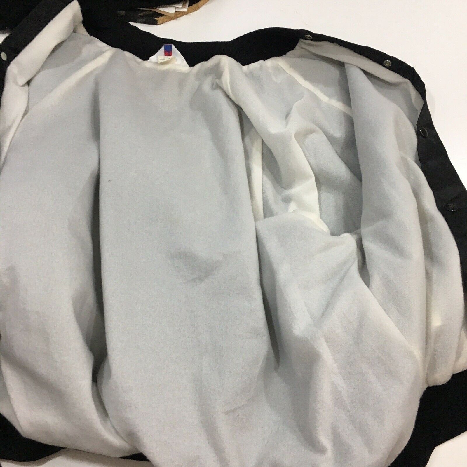 Other Vtg West Ark Shiny Black Automatic Sprinkler Plumbers Jacket Size US XXL / EU 58 / 5 - 5 Thumbnail