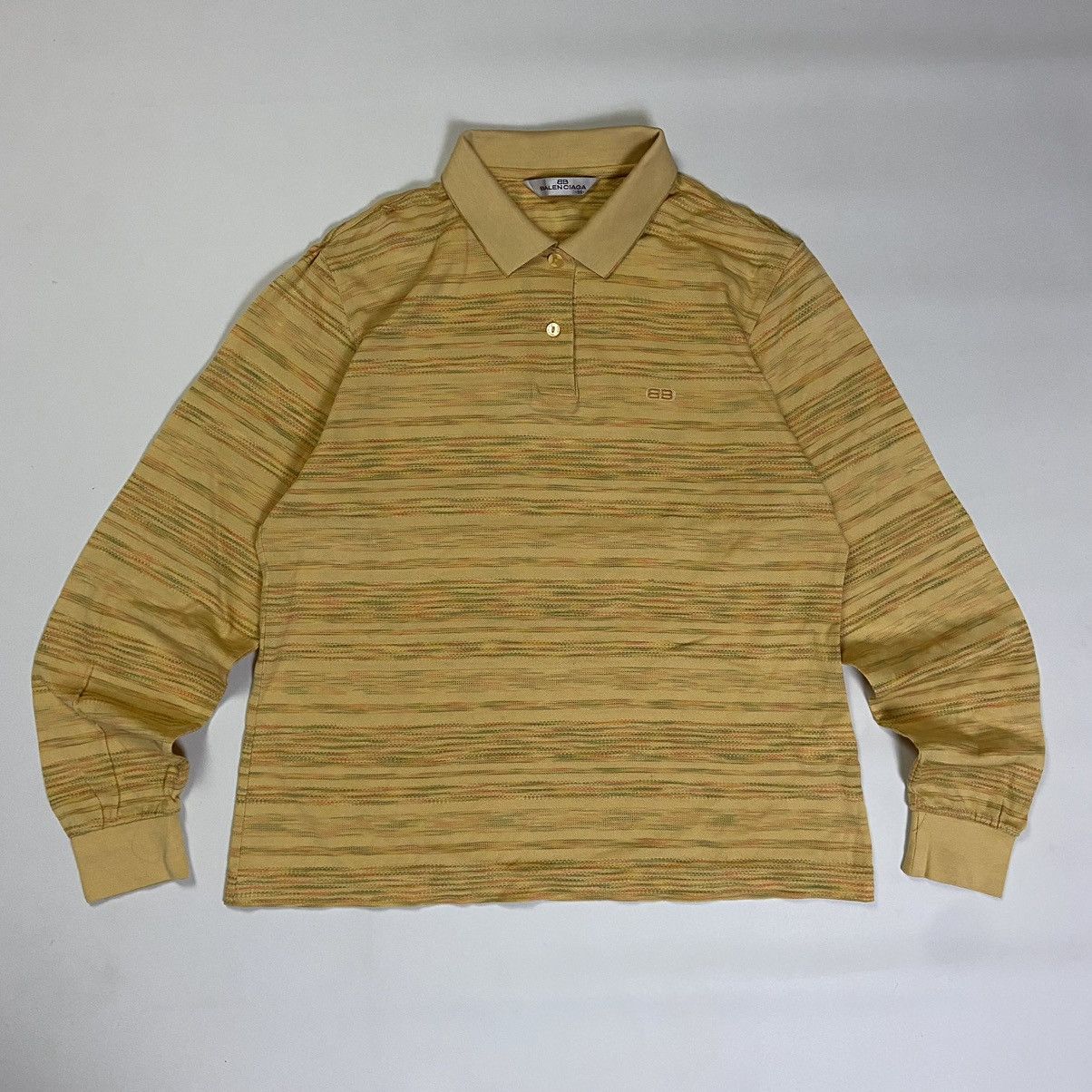 Balenciaga Balenciaga Long Sleeve T-Shirt Size US M / EU 48-50 / 2 - 2 Thumbnail