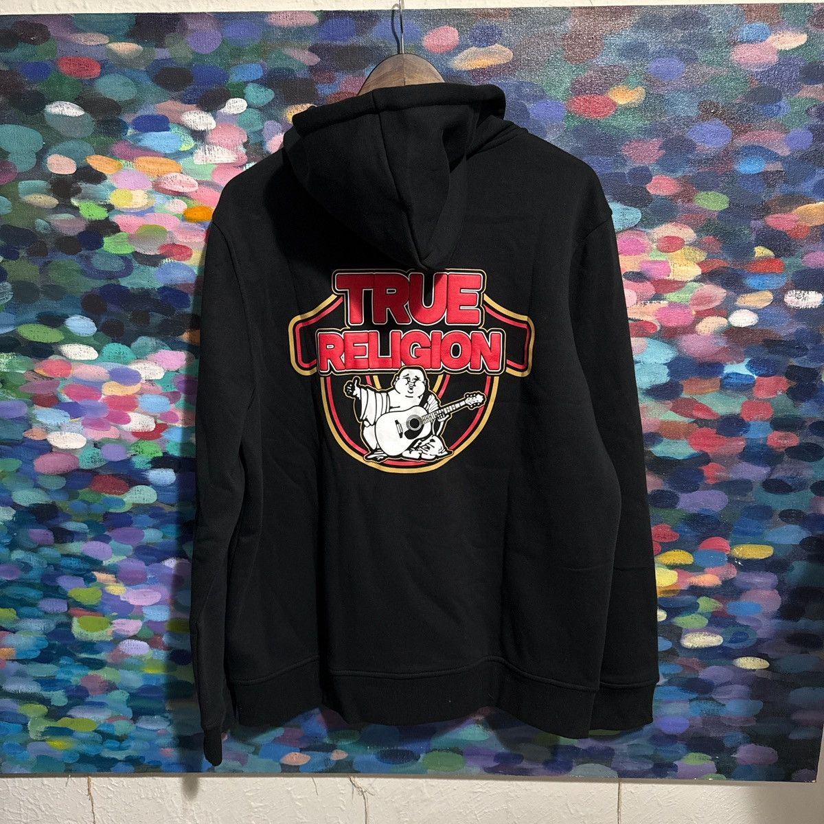 True Religion True religion puff print graphic hoodie black Size XL Size US XL / EU 56 / 4 - 4 Thumbnail