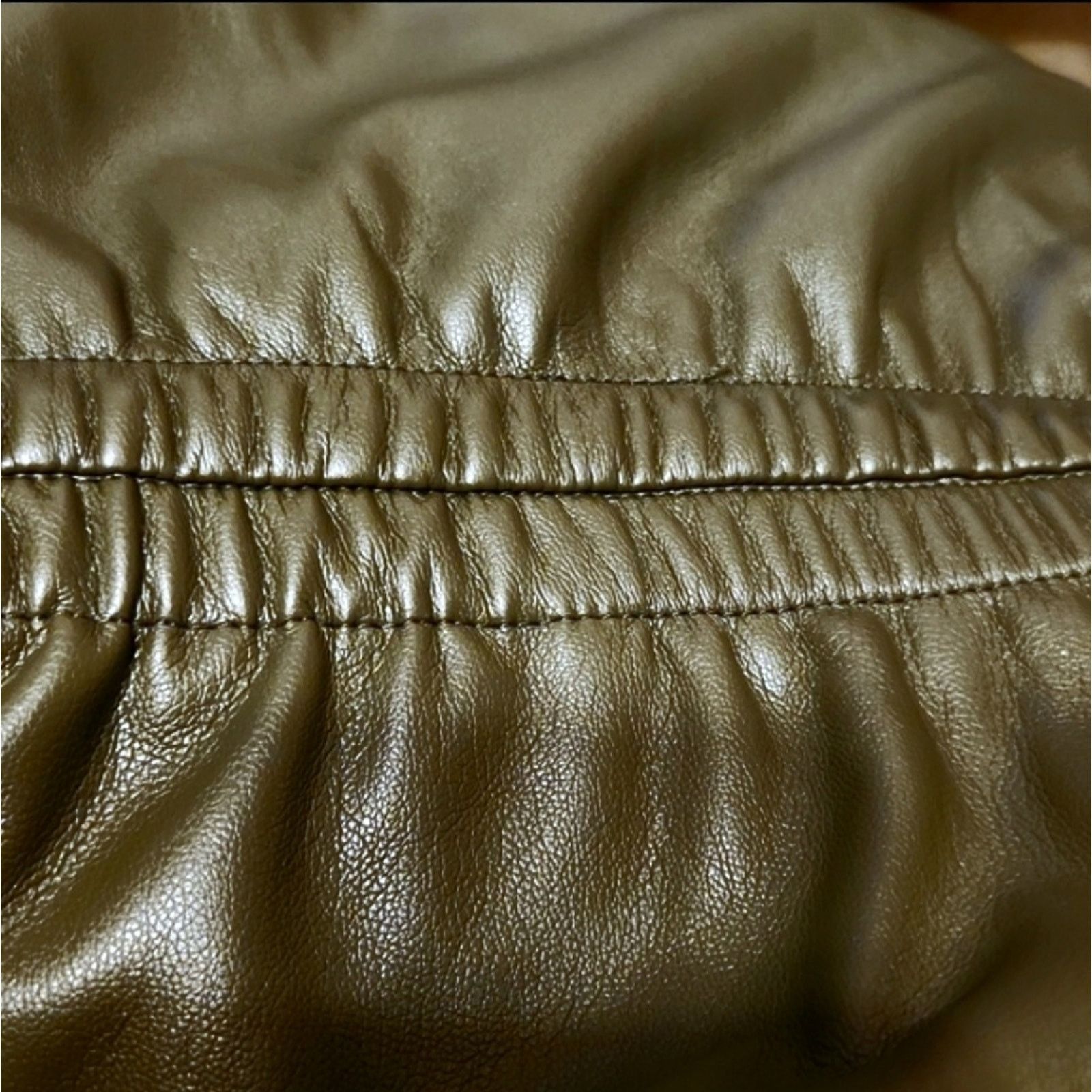 Other ELOQUII ☆ BUTTER SOFT OLIVE FAUX LEATHER ROMPER ☆ 22w ☆ NWT Size 42" / US 20 - 6 Thumbnail