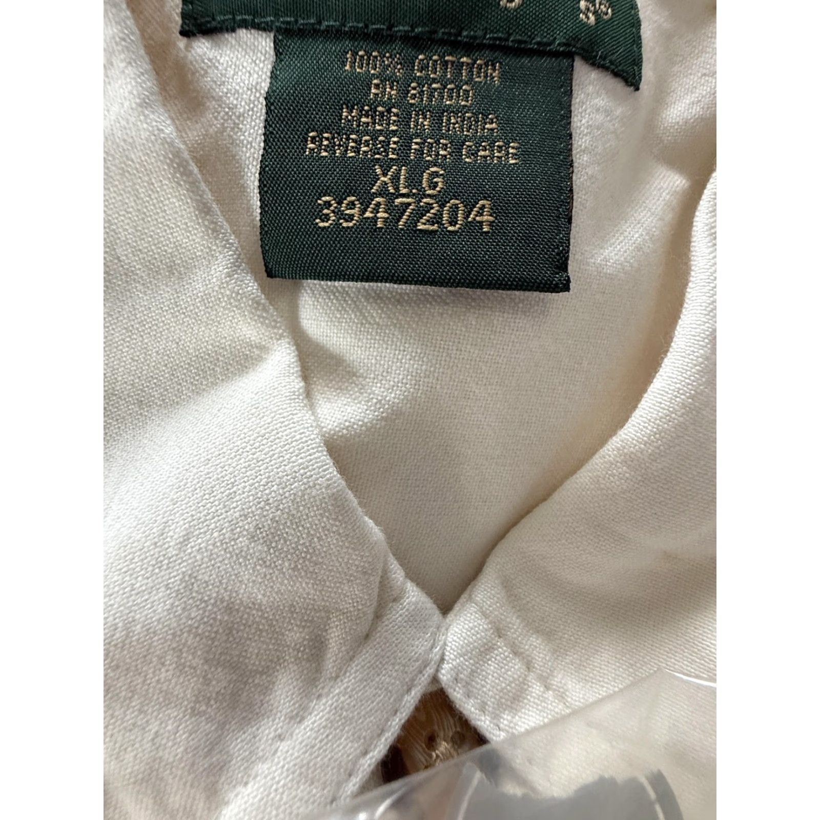 Vintage Scandia Woods Shirt Mens XL White 100% Cotton Button Front Pockets Casual Size US XL / EU 56 / 4 - 2 Thumbnail