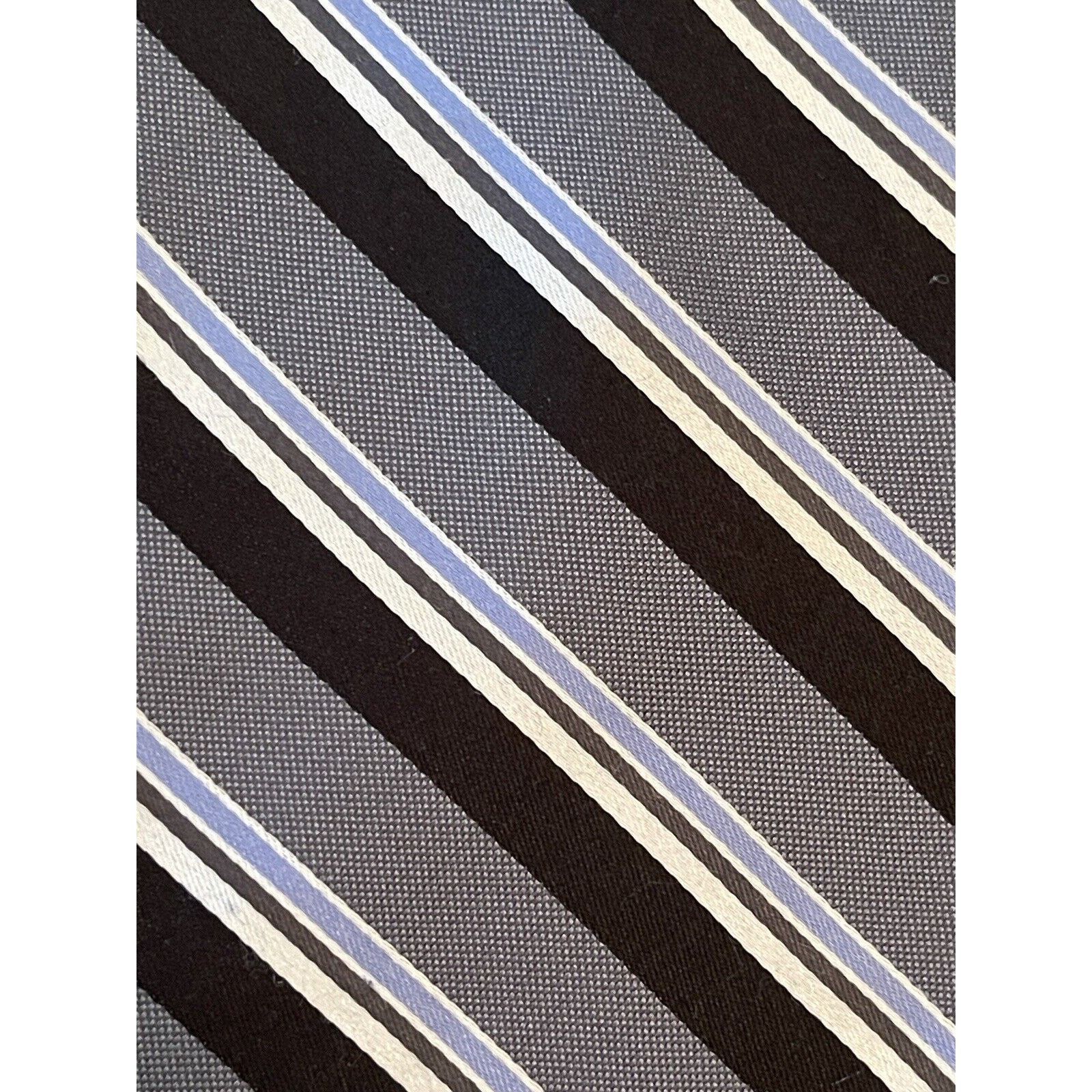 Stafford Stafford Black Gray Blue HandMade 100% Silk Made in China XL Size ONE SIZE - 9 Thumbnail