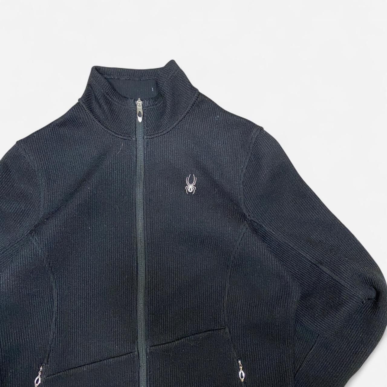 Spyder Spyder active black and grey thermal layer Longsleeve Size L / US 10 / IT 46 - 2 Thumbnail