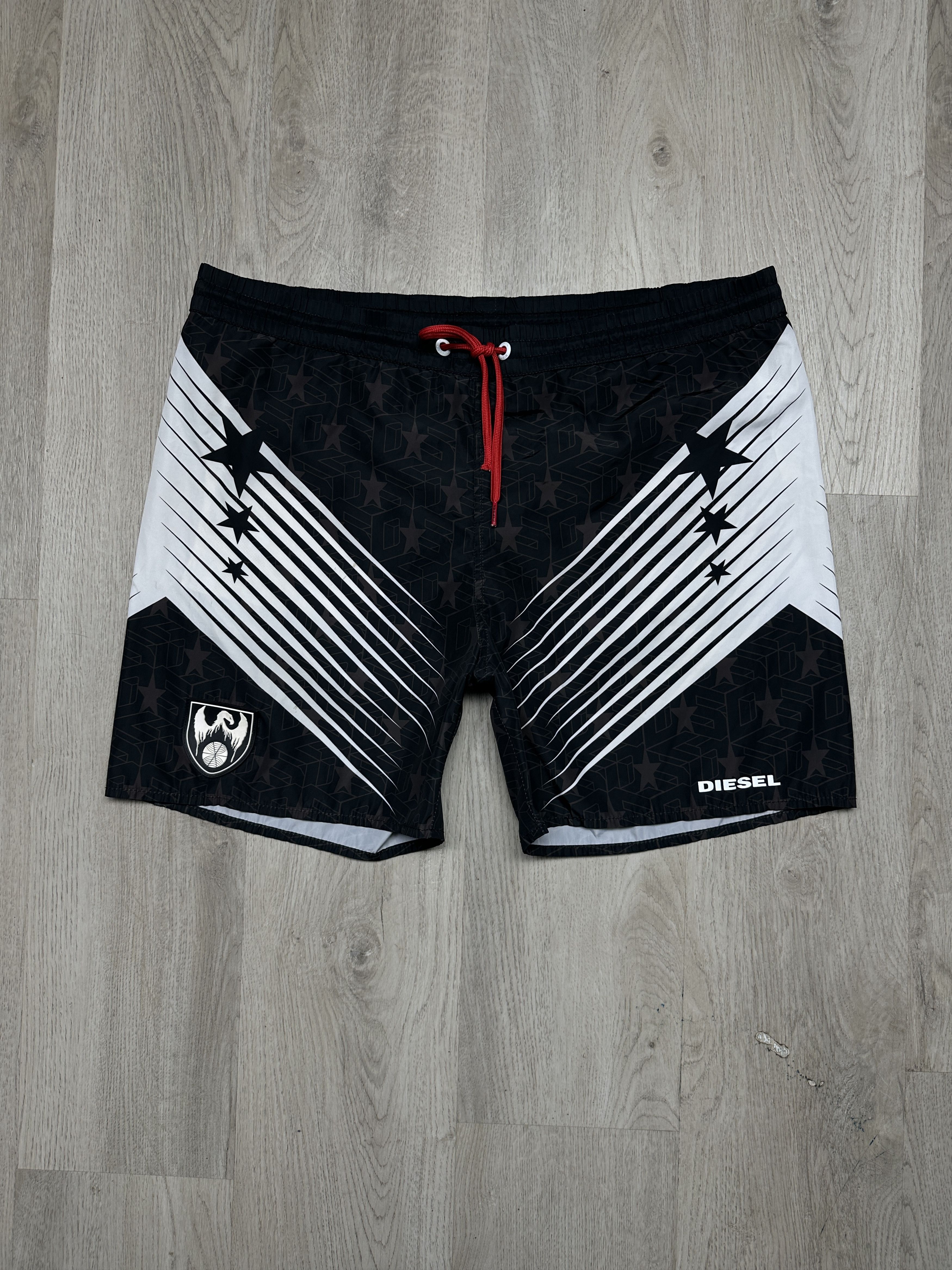 Diesel Diesel Beachwear Mens Swimming Shorts Size US 34 / EU 50 - 1 Thumbnail