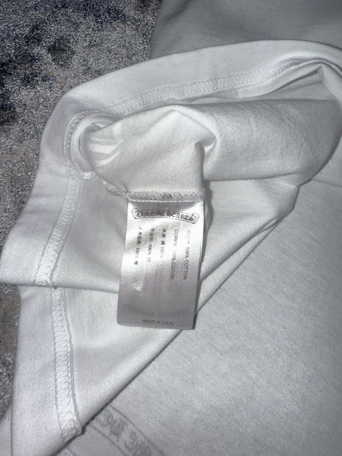 Chrome Hearts Chrome hearts logo t shirt Size US M / EU 48-50 / 2 - 3 Thumbnail
