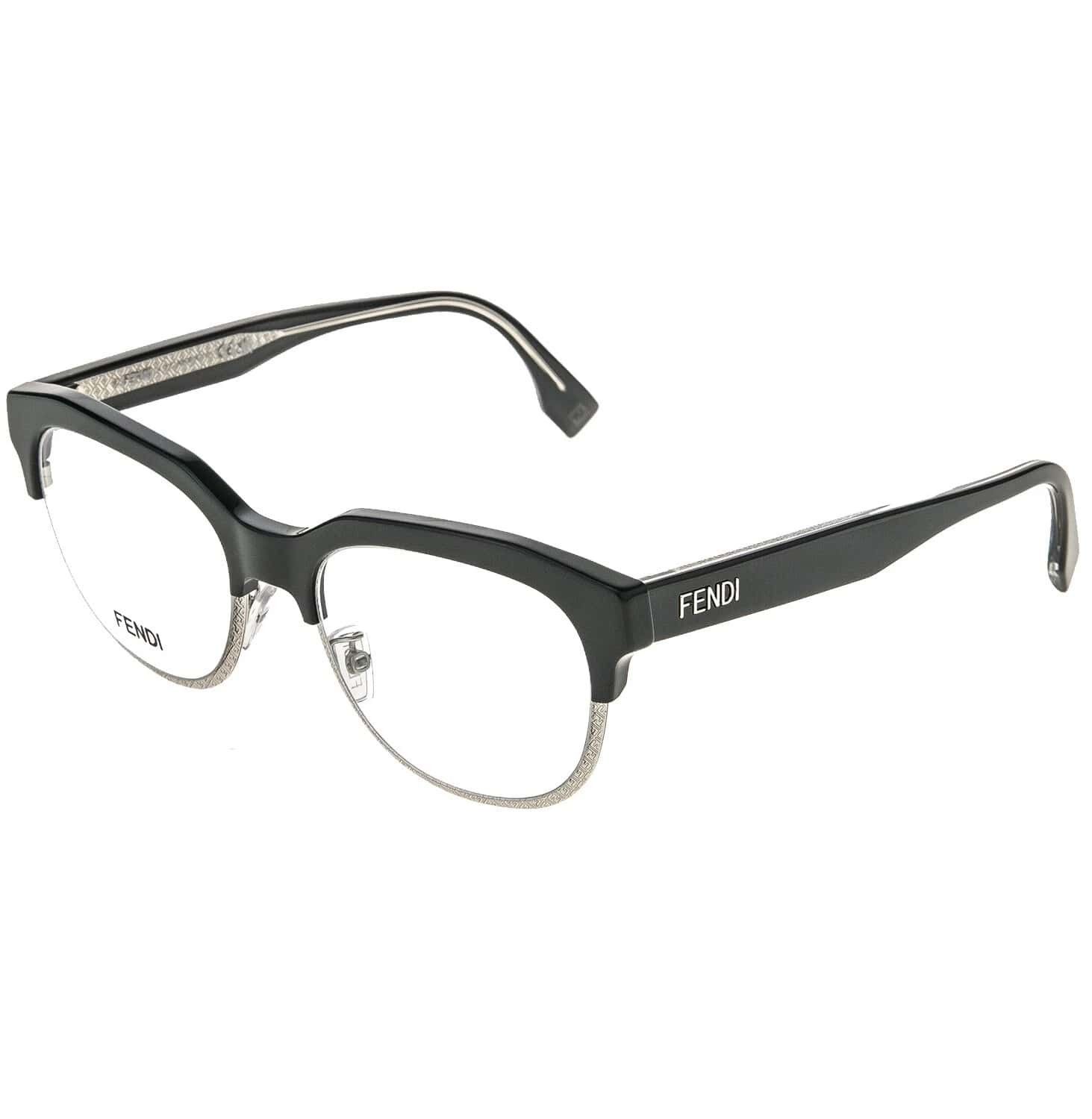 Fendi FENDI DIAMONDS TRAVEL 50068 020 Gray Eyeglasses FE50068U 020 Size ONE SIZE - 4 Thumbnail