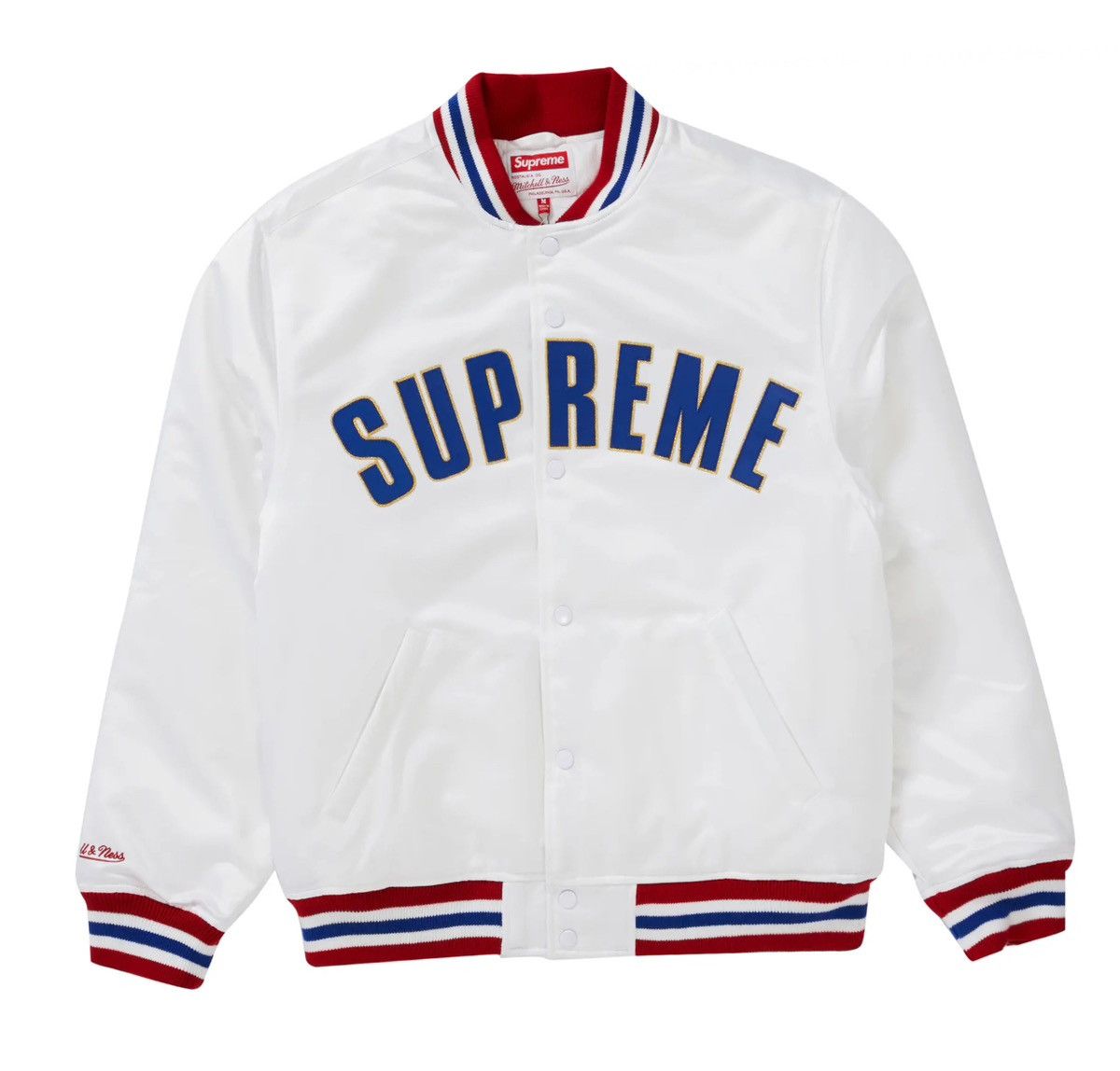 Mitchell & Ness × Supreme Supreme x Mitchell & Ness Varsity Jacket Sz.L Size US L / EU 52-54 / 3 - 2 Thumbnail