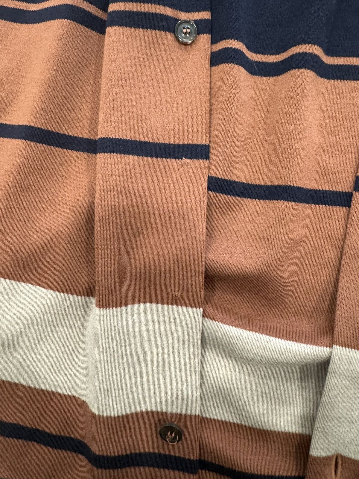 Maison Margiela Maison Margiela Brown and Navy 14 gauge sweater Size US S / EU 44-46 / 1 - 6 Thumbnail