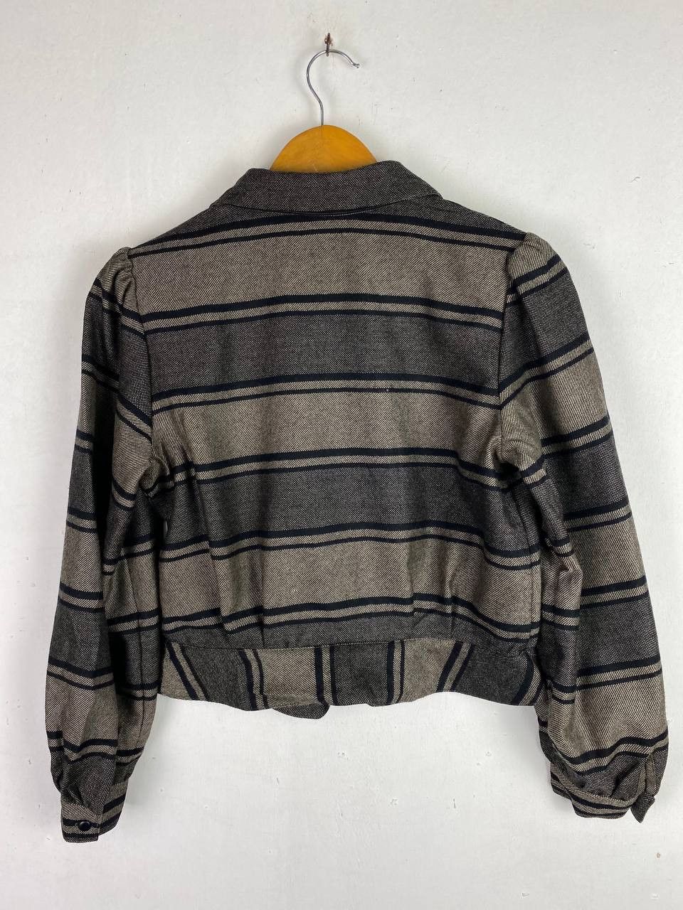 Japanese Brand japanese brand wool checkered jacket nice design Size M / US 6-8 / IT 42-44 - 8 Thumbnail