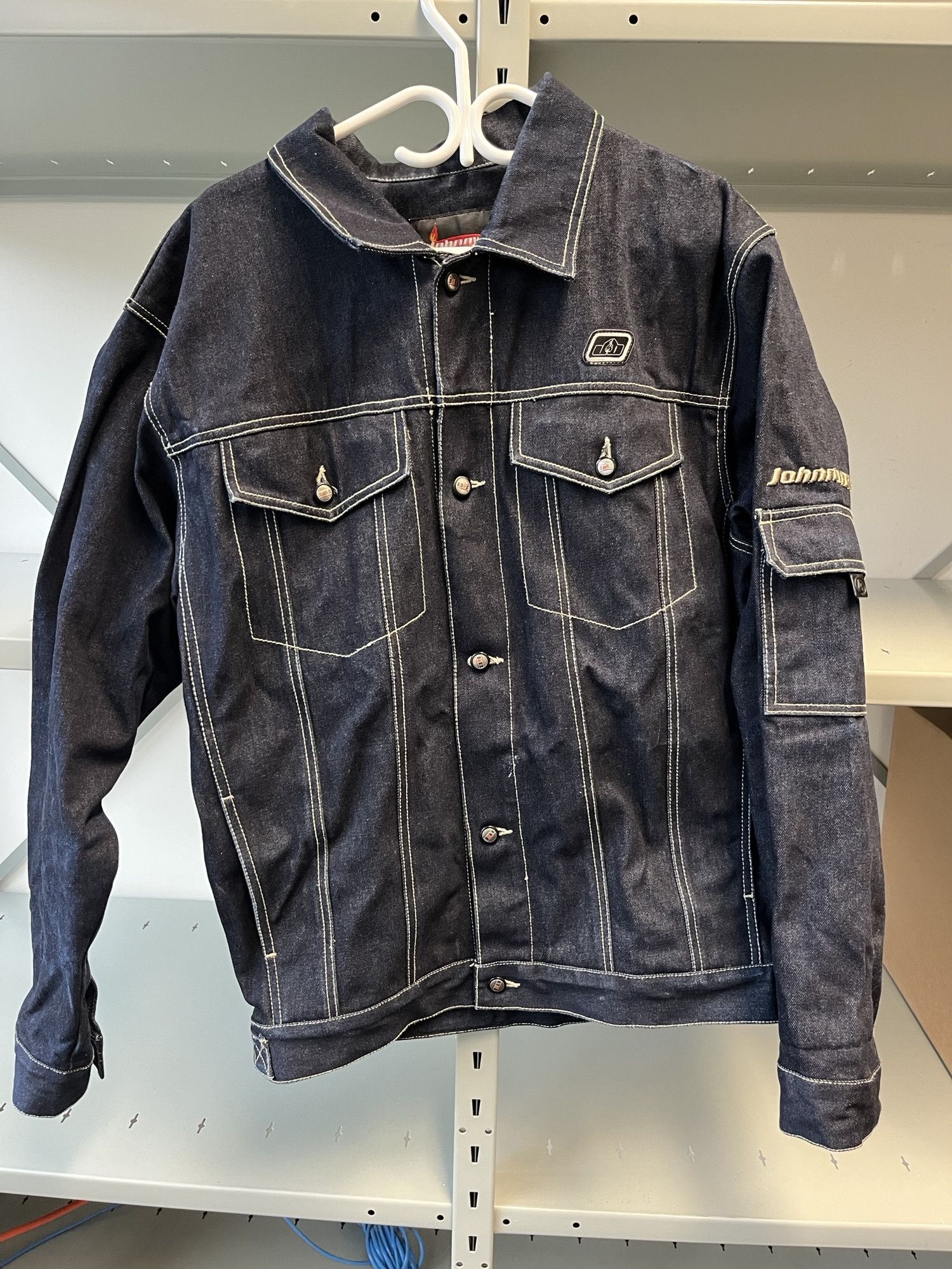 Other Denim Jacket Johnny Blaze Vintage Size US M / EU 48-50 / 2 - 2 Thumbnail