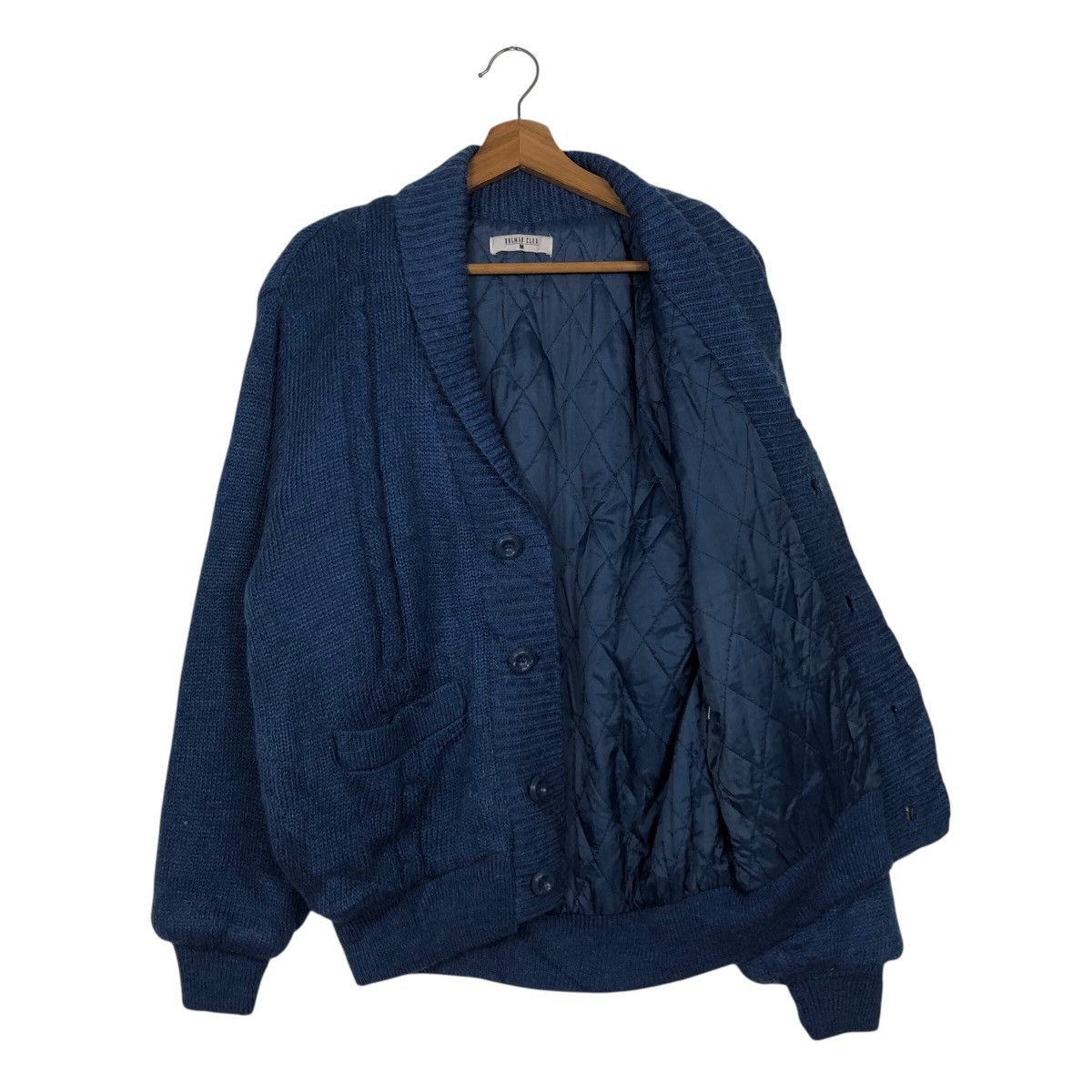 Japanese Brand Vintage Wool Cardigan Bomber Jacket Dolman Club Issey Miyake Size US M / EU 48-50 / 2 - 12 Thumbnail