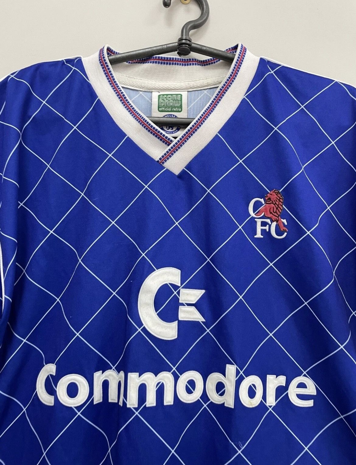 Other Score Draw Chelsea 1988/89 Football Shirt Soccer Jersey Size US M / EU 48-50 / 2 - 3 Thumbnail