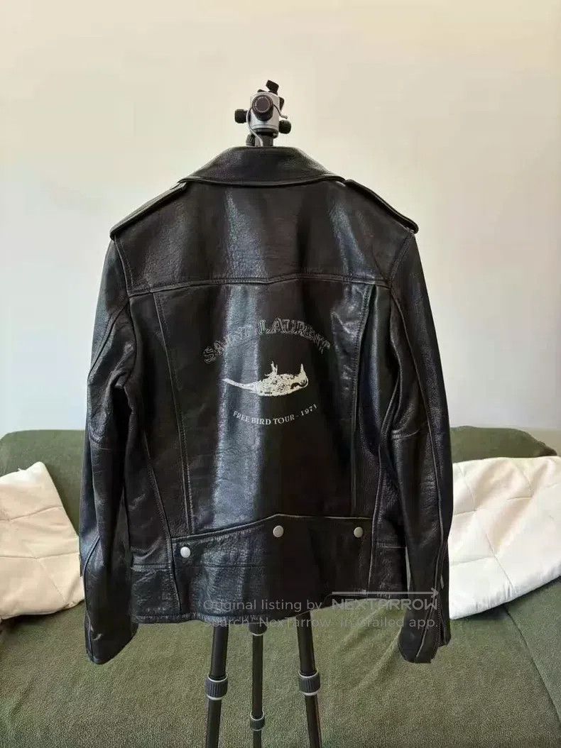 Saint Laurent Paris Saint Laurent Paris Leather Jackets Size US S / EU 44-46 / 1 - 2 Thumbnail