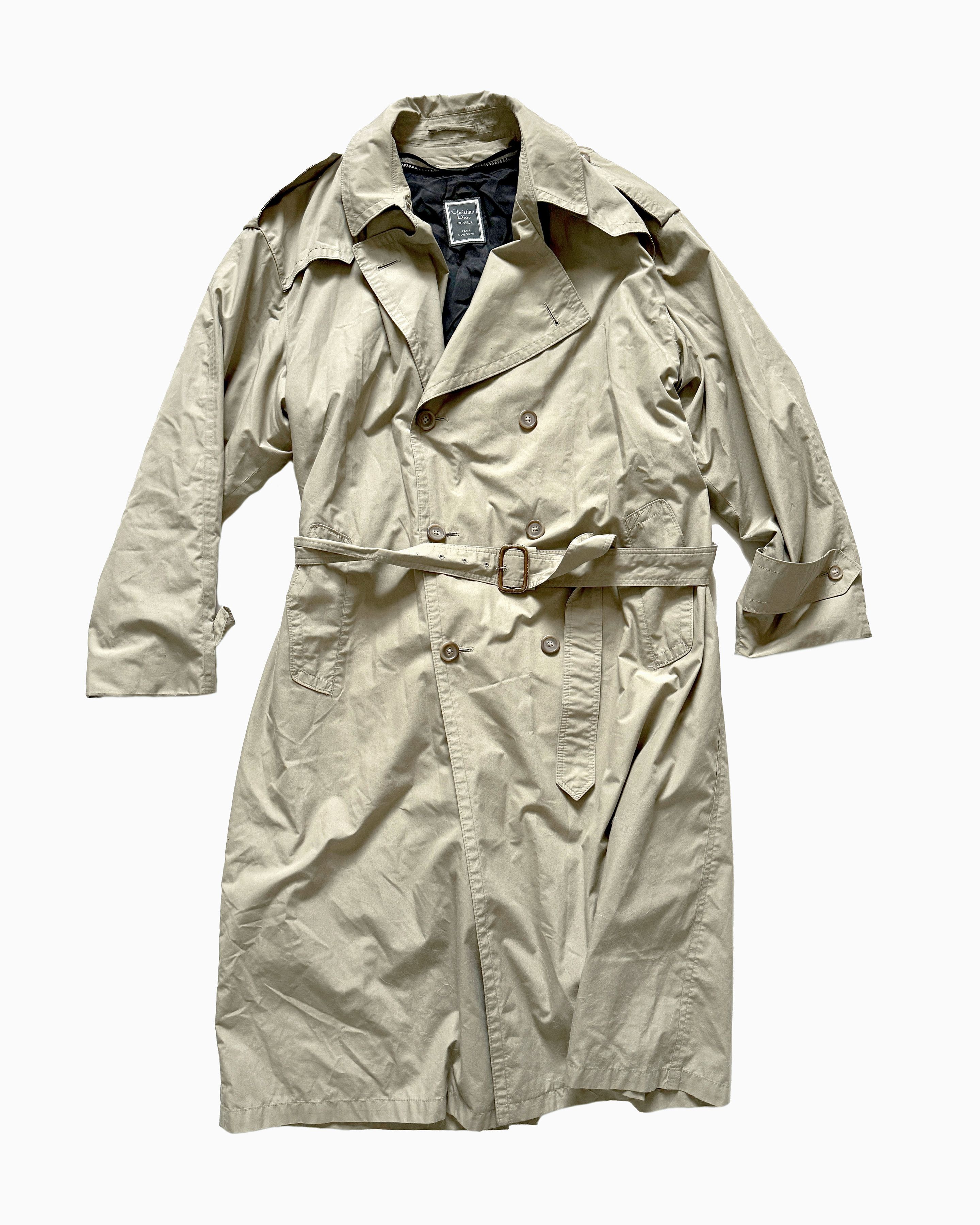 Christian Dior Monsieur Lightweight lined archive Dior trenchcoat Size US L / EU 52-54 / 3 - 1 Thumbnail