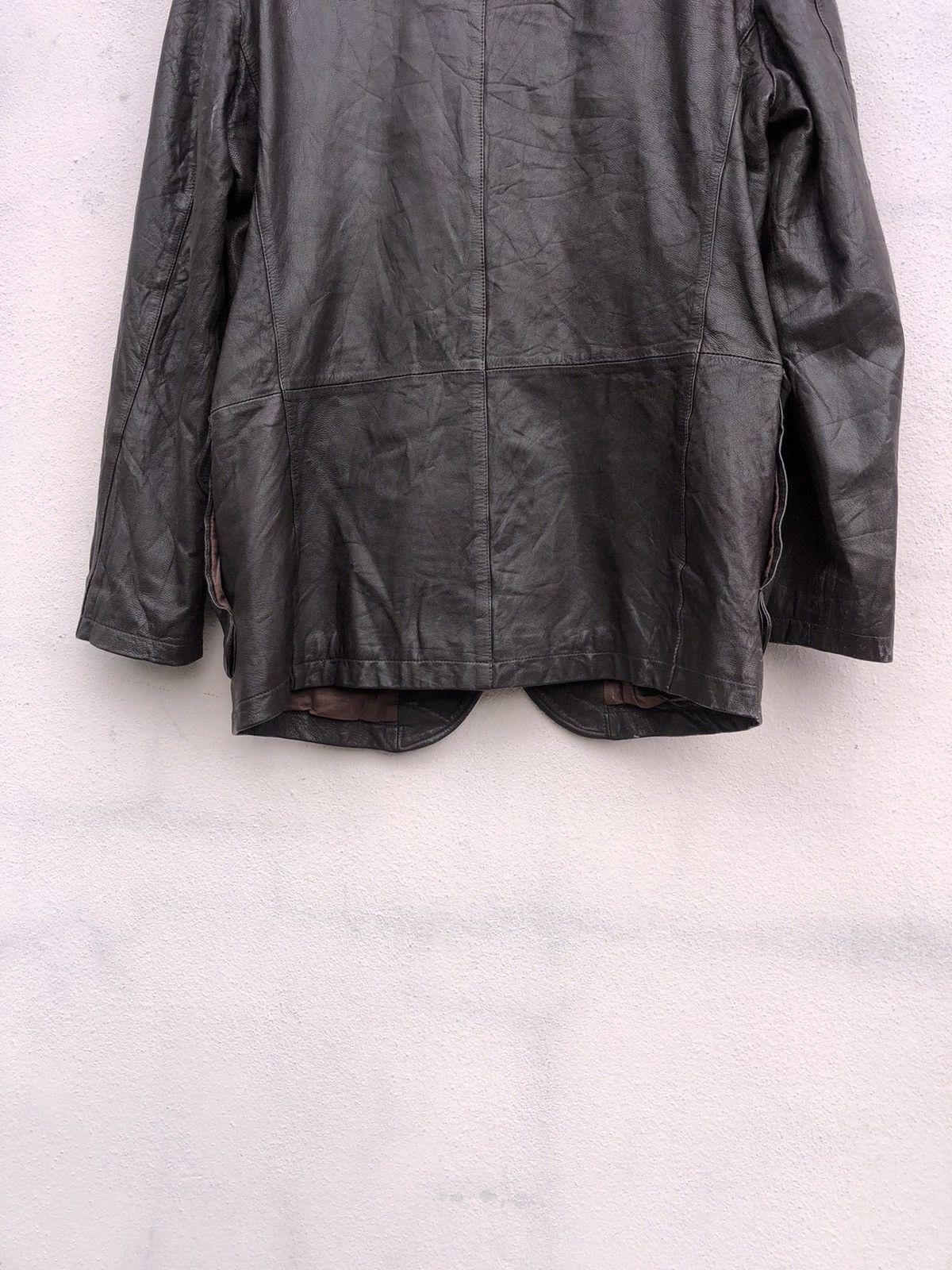 Paul Smith Paul Smith Leather Jacket Size US XL / EU 56 / 4 - 7 Thumbnail