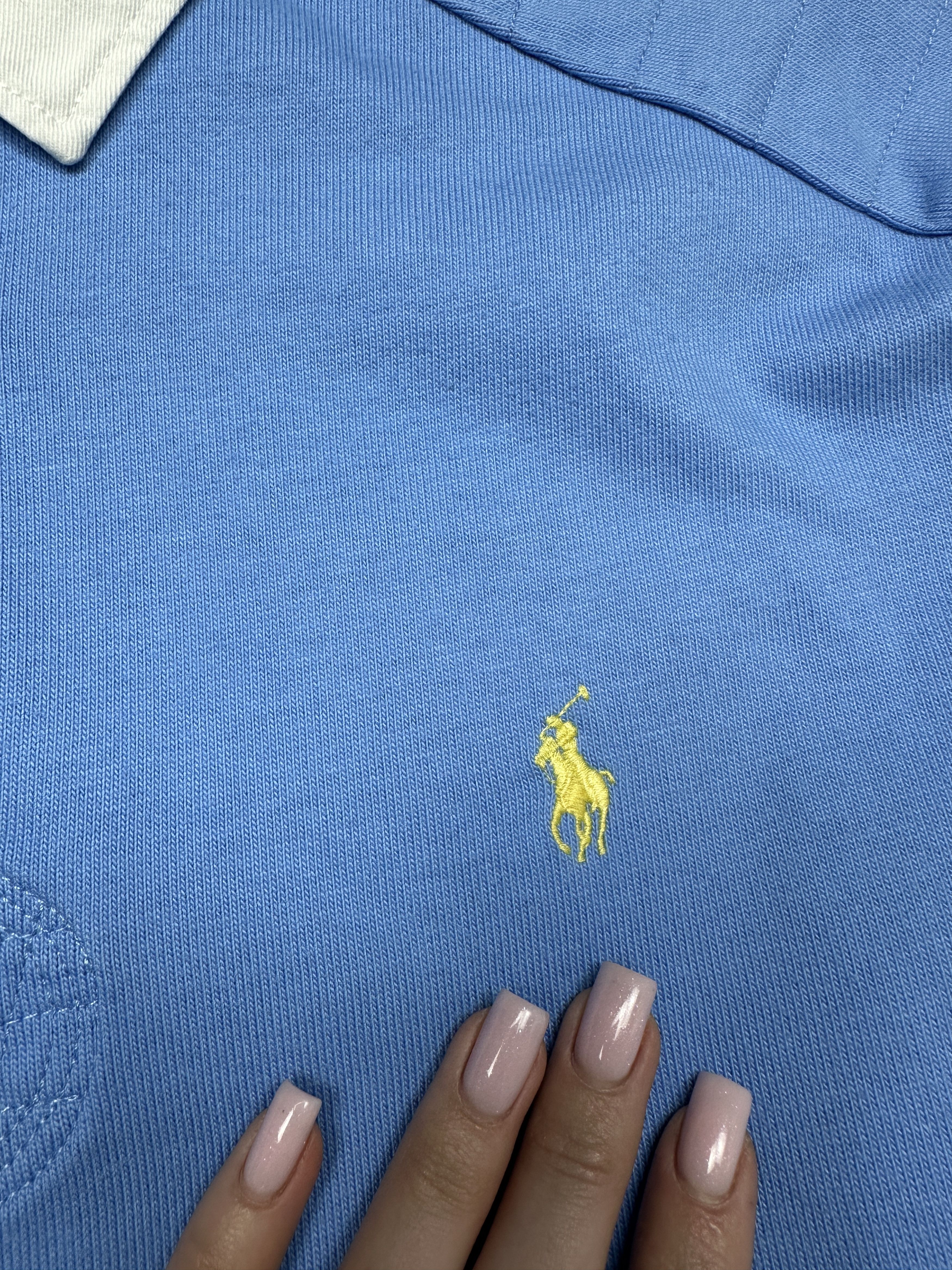 Polo Ralph Lauren Polo Ralph Lauren Vintage Mens Long Sleeve Rugby Polo Shirt Size US XL / EU 56 / 4 - 3 Thumbnail