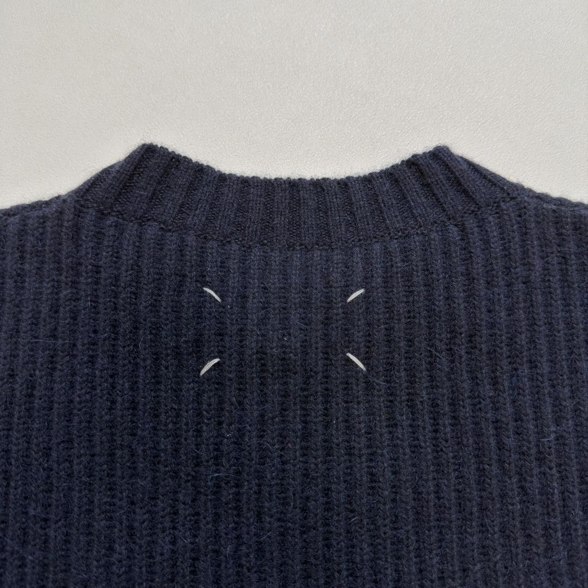 Maison Margiela A/W 21 Ribbed Wool ‘Officer’ Sweater Size US XL / EU 56 / 4 - 14 Thumbnail