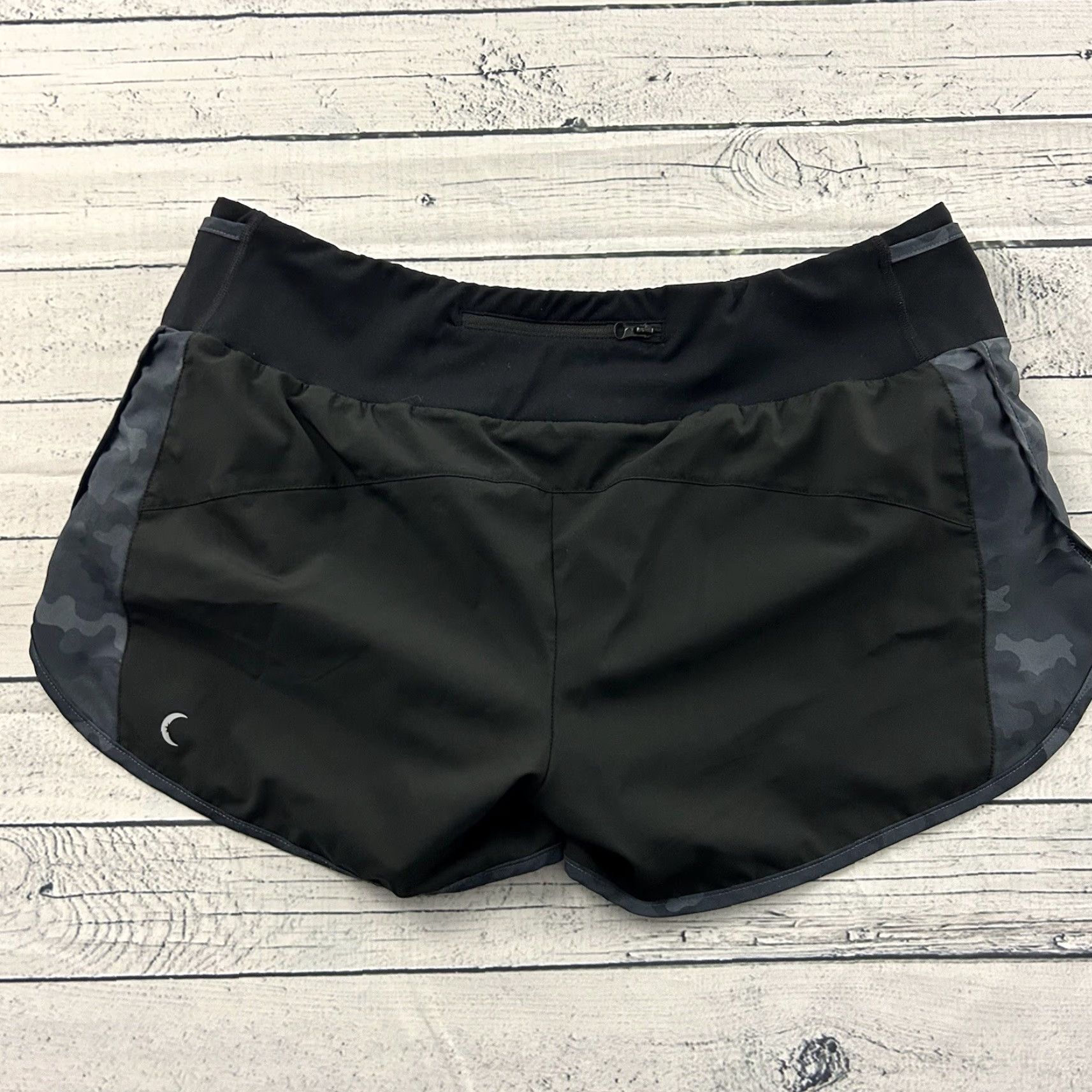 Vintage ZYIA Active Lined Running Shorts Women's 2XL Black Size 40" / US 18 - 5 Thumbnail