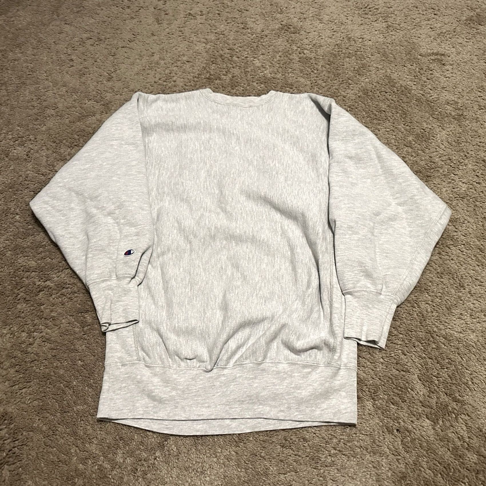 Champion VINTAGE Champion Embroidered Reversible Sweatshirt Mens 2XL Gray 90s Tulane University Reverse Weave Crew Neck Fleece Cotton Size US XXL / EU 58 / 5 - 4 Thumbnail