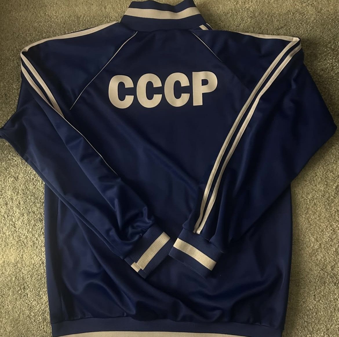 Other USSR Soviet Union Blue Sport Jacket (XL) Size US XL / EU 56 / 4 - 3 Thumbnail
