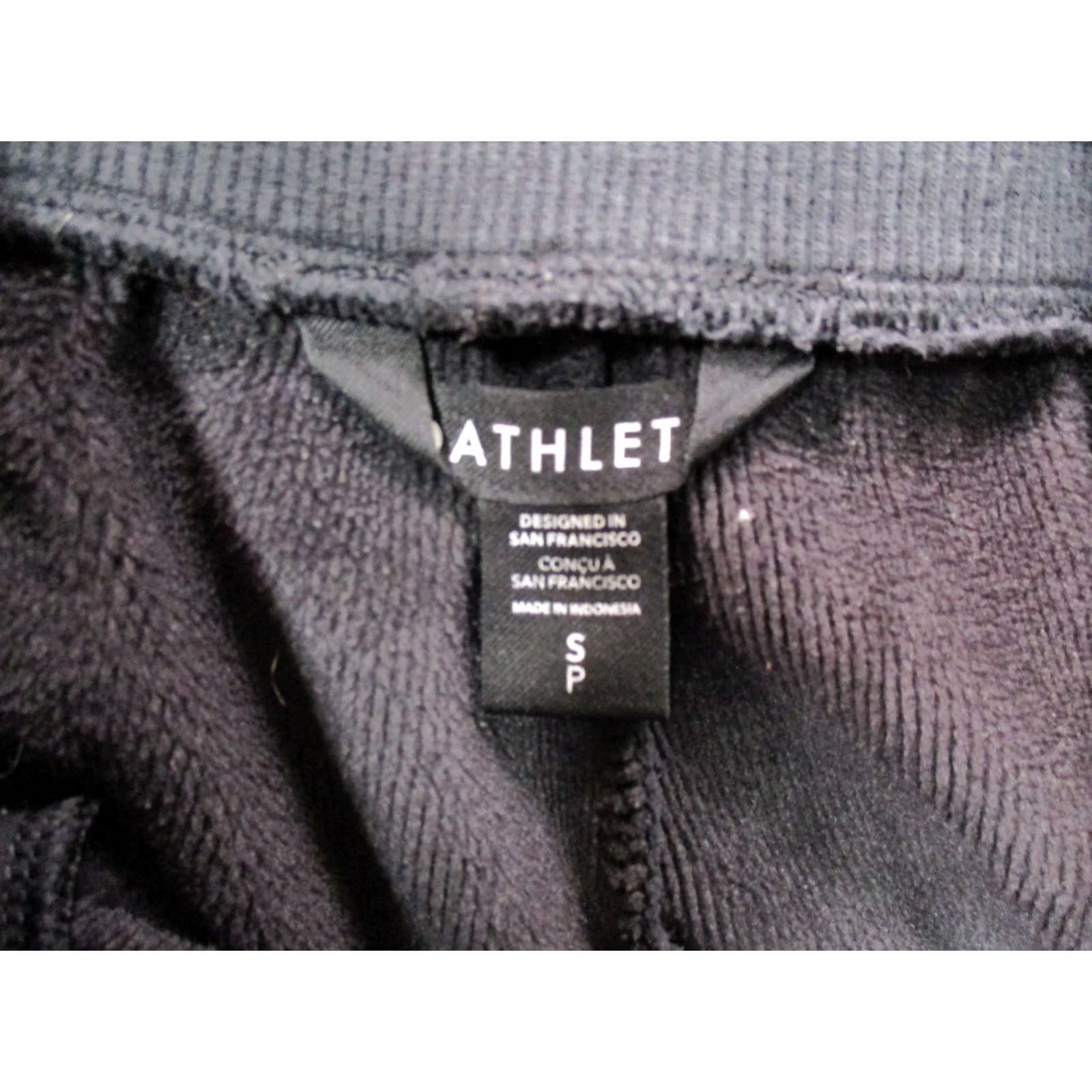 Athleta Athleta Sweatpants Men’s Small Black Tapered Leg Athletic Jogger Pants Pockets Elastic Waist Run Sports Club Activewear Regular Inseam 26 in Size US 29 - 3 Thumbnail