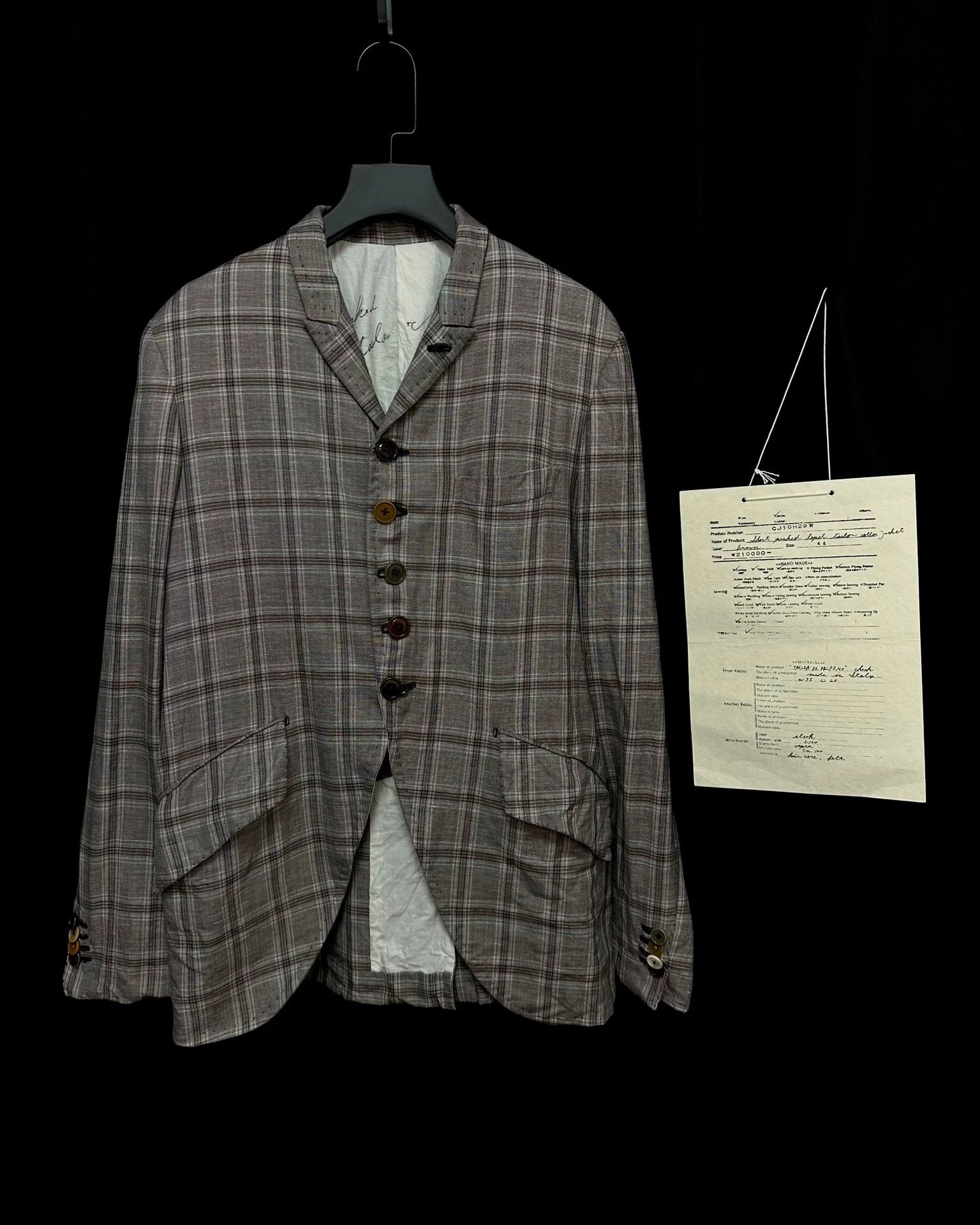 Other The Crooked Tailor Handmade Vintage Slim Unisex Blazer Size US S / EU 44-46 / 1 - 1 Thumbnail